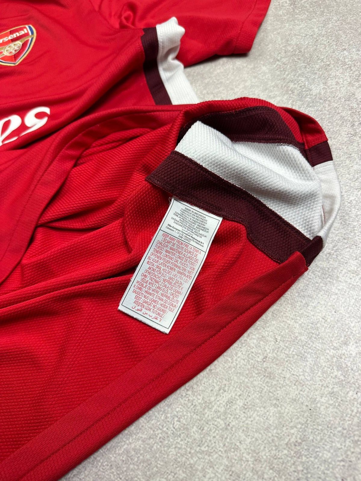 Nike Vintage 2008-2010 Nike Arsenal FC Home T-shirt Blockcore XL Size US XL / EU 56 / 4 - 7 Thumbnail