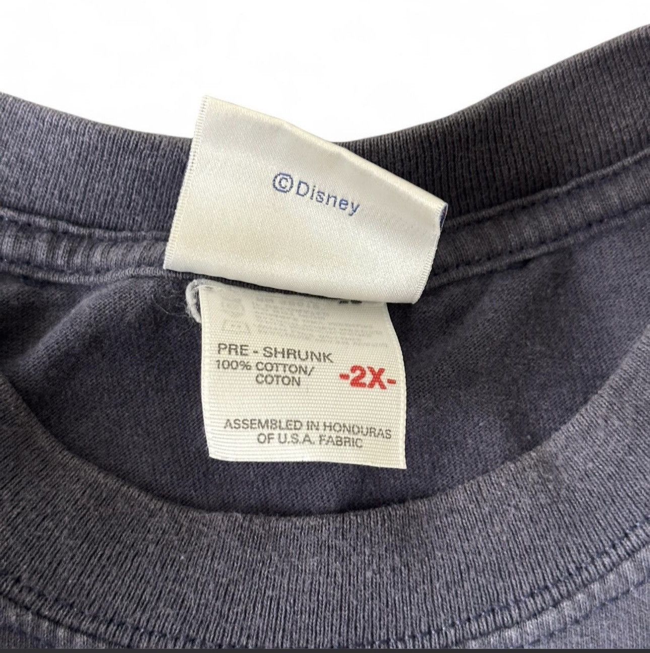 Disney Disney Mickey Mouse navy blue t-shirt Size US XXL / EU 58 / 5 - 3 Thumbnail