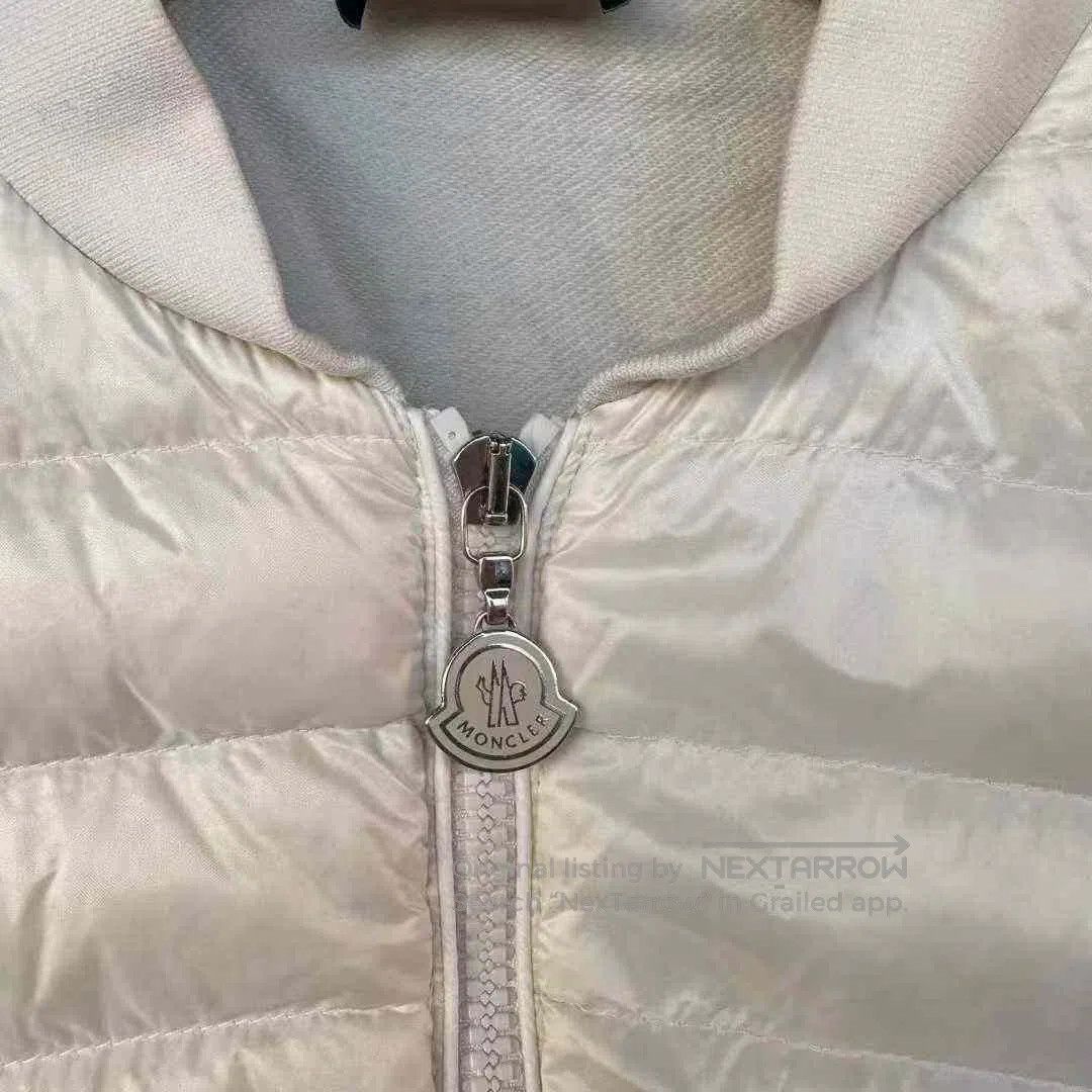 Japanese Brand Moncler Zip Logo Spliced Down Jacket. Size US L / EU 52-54 / 3 - 3 Thumbnail