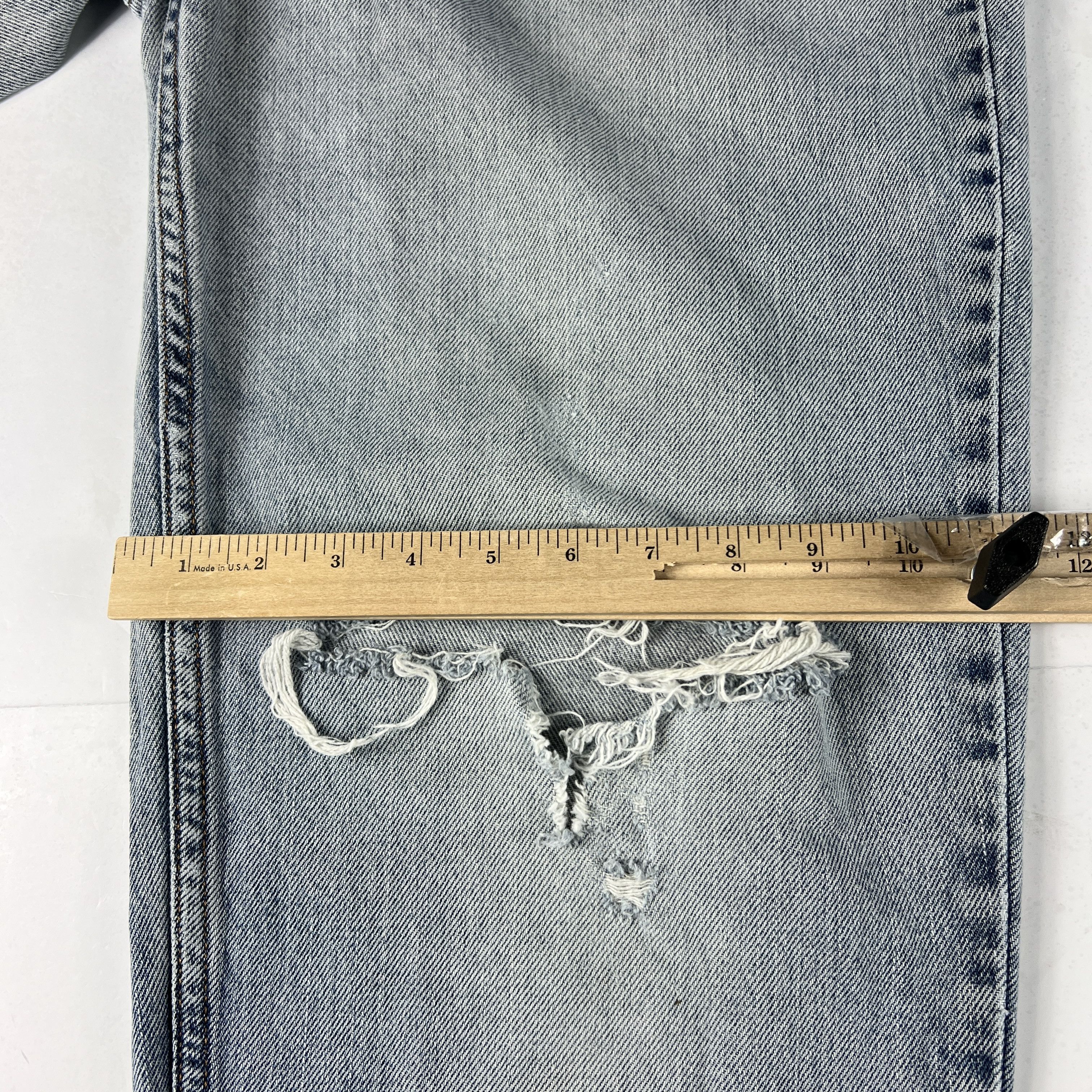 Levi's × Vintage Y2K Levi's Jeans 560 Loose Taper Blue Grunge Denim Size US 33 - 21 Thumbnail