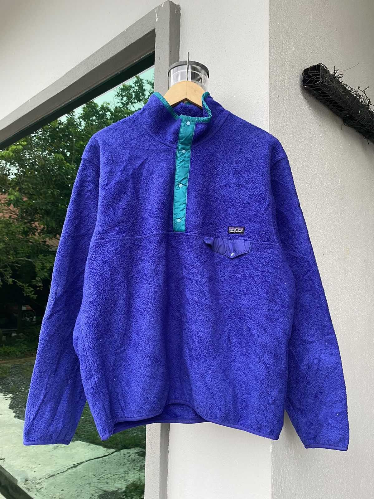 Patagonia × Vintage Vintage Patagonia Half Zipper Fleece Size US L / EU 52-54 / 3 - 1 Thumbnail
