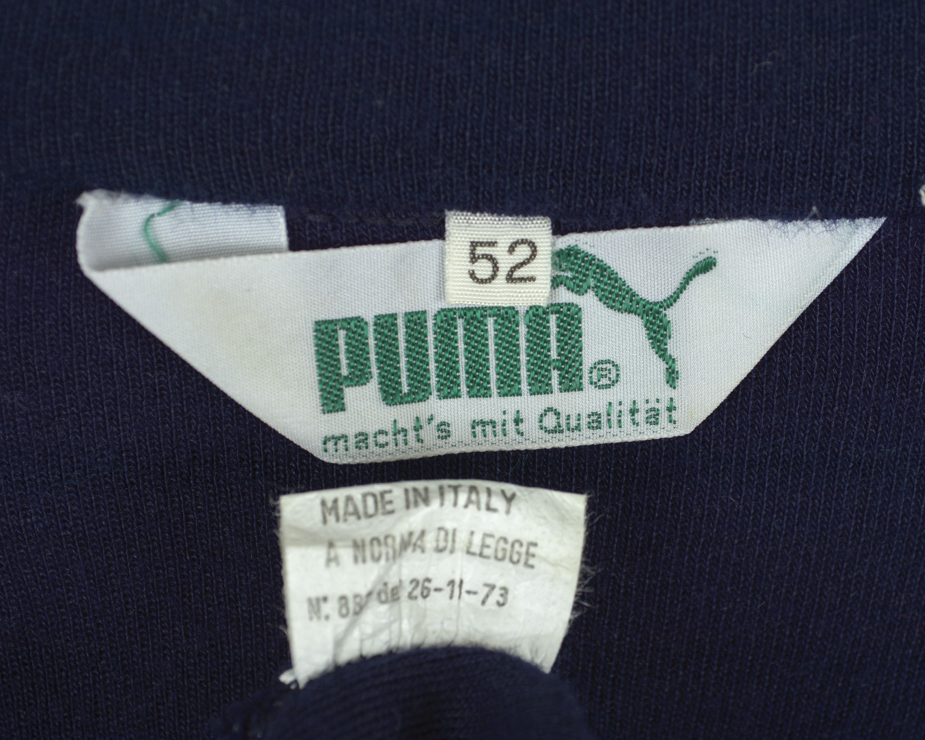 Puma × Vintage Tracksuit Jacket EU 52 Jumper Retro Sweatshirt Sport Top Size US L / EU 52-54 / 3 - 8 Thumbnail