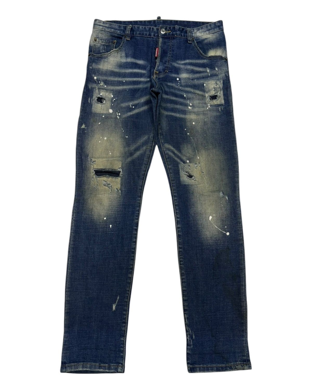 Dsquared2 🔥DSQUARED2 Italy Painter Distressed Denim Jeans Size US 34 / EU 50 - 1 Thumbnail