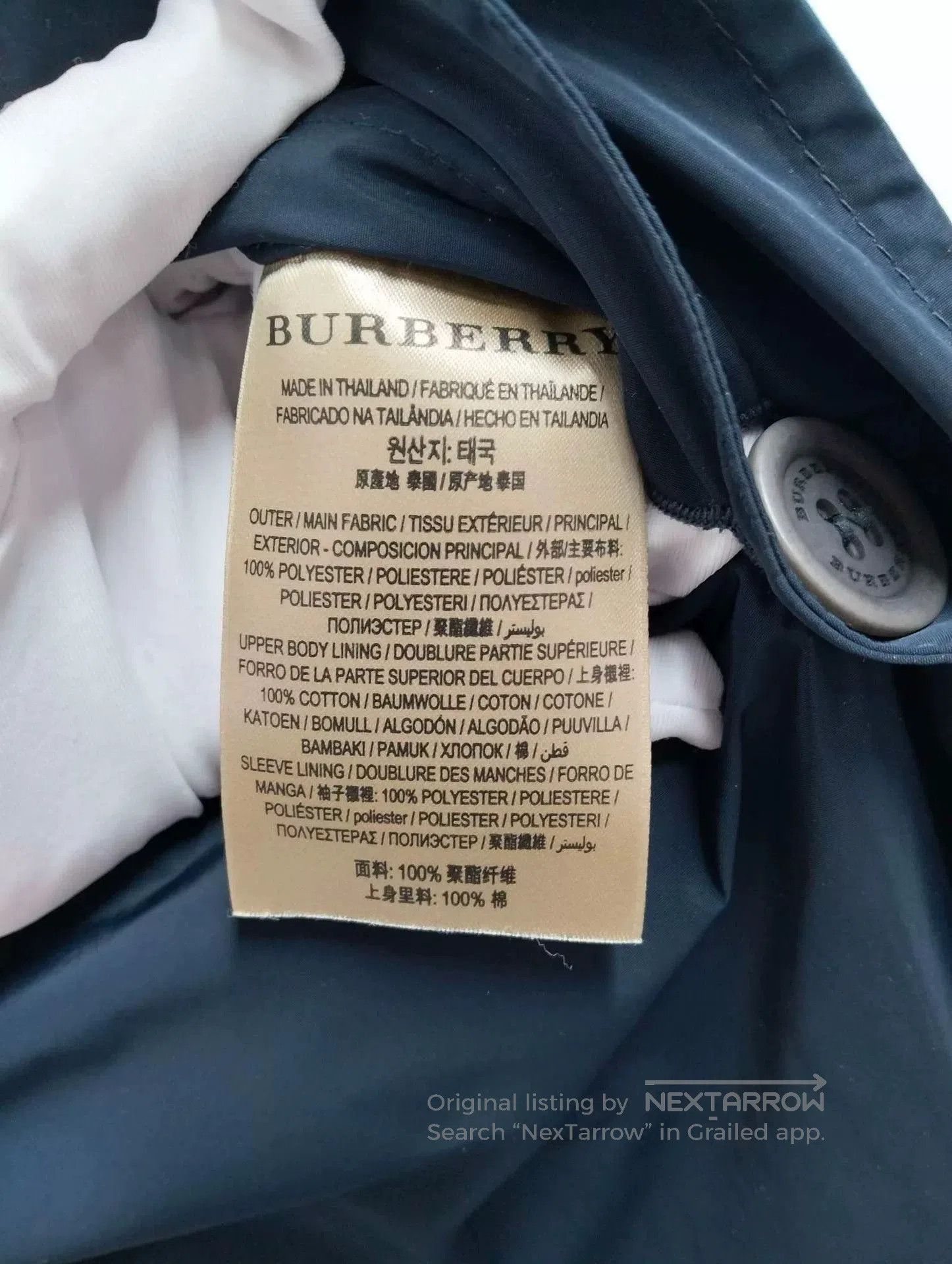 Burberry BURBERRY Black Coat Size 54. Size US XXL / EU 58 / 5 - 5 Thumbnail