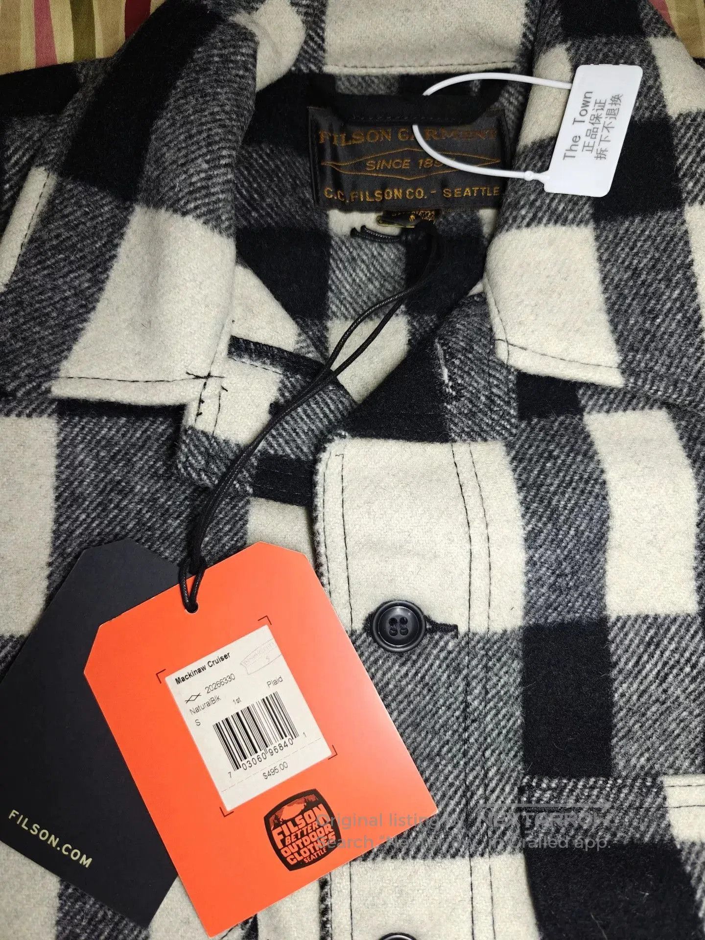 Filson Filson Mackinaw Cruiser Wool Coat USA. Size US S / EU 44-46 / 1 - 5 Thumbnail