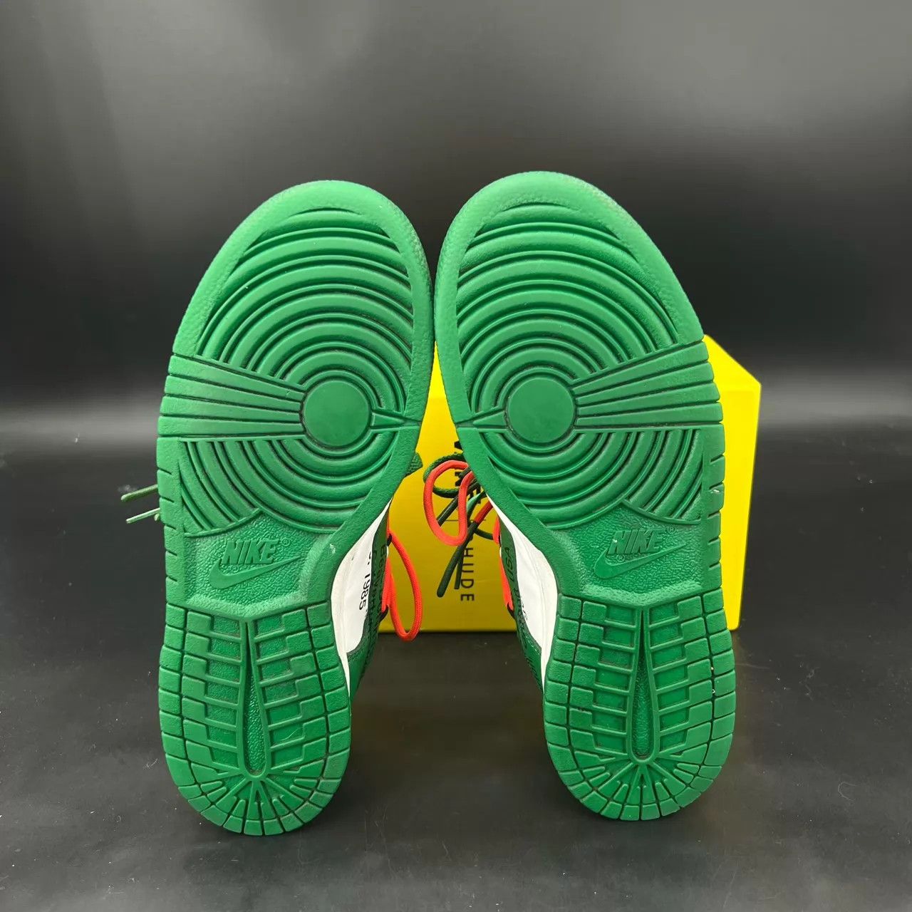 Louis Vuitton Nike OW Dunk white green size 40 Size US 7 / EU 40 - 7 Thumbnail