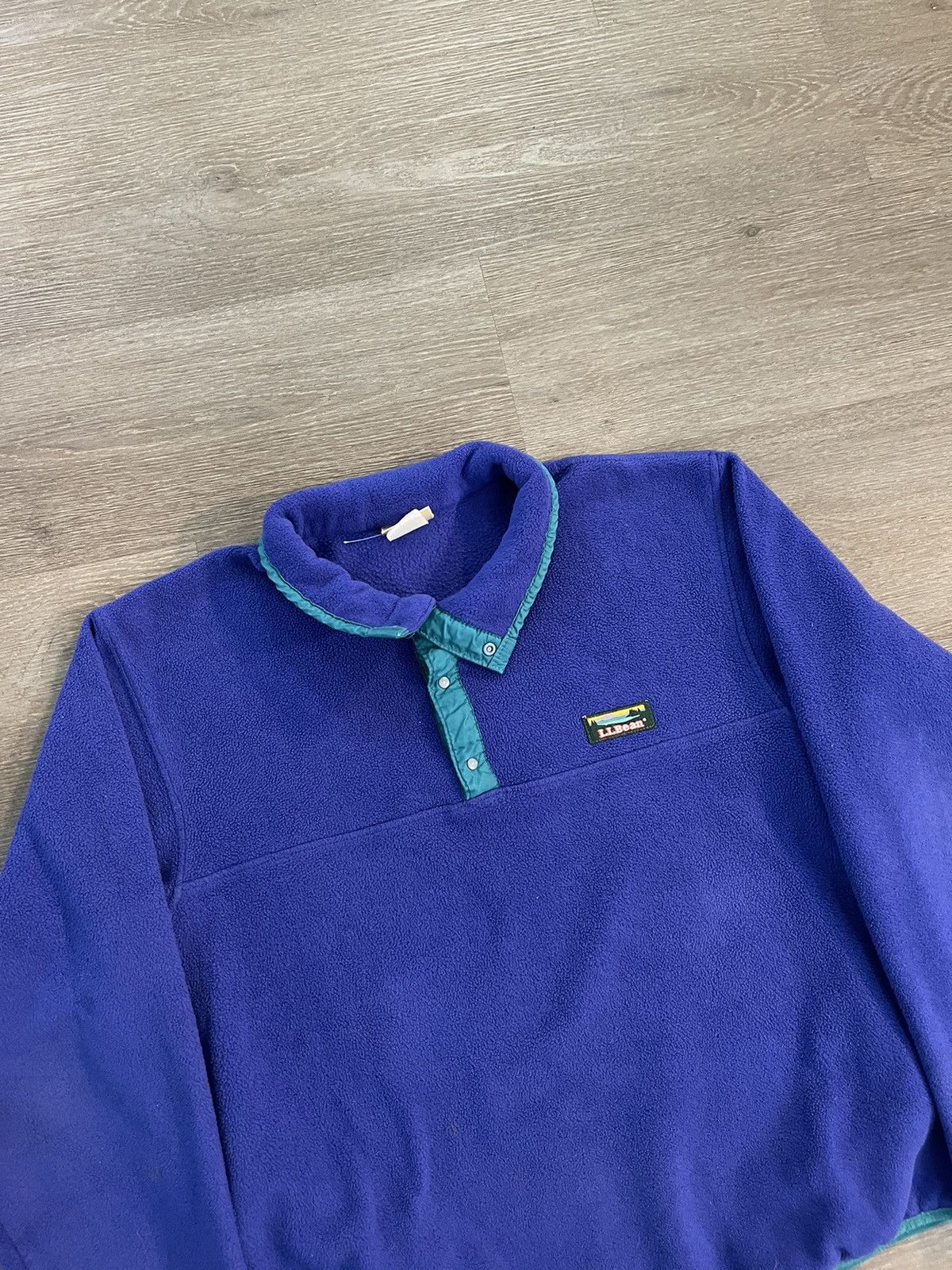 Japanese Brand × L.L. Bean × Vintage Vintage Fleece Sweater by L.L. Bean Boxy Size US L / EU 52-54 / 3 - 2 Thumbnail