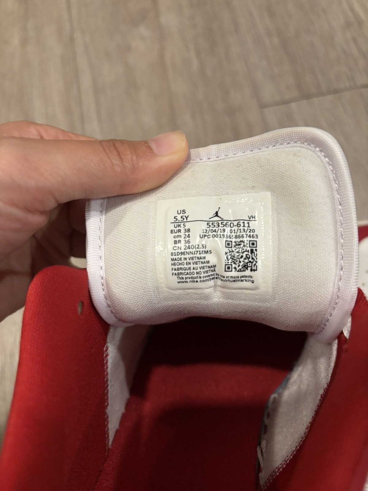 Nike Nike Air Jordan 1 Low Size US 7 / IT 37 - 6 Thumbnail