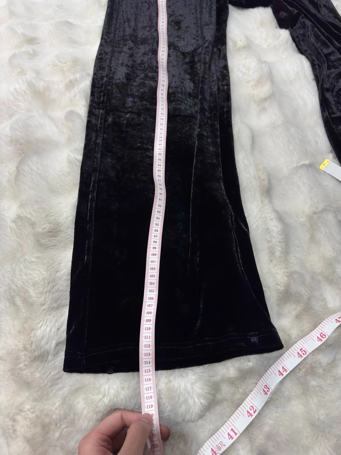Saint Laurent Paris Saint Laurent Men's 23FW Velvet Wide Leg Pants M Size US 30 / EU 46 - 9 Thumbnail