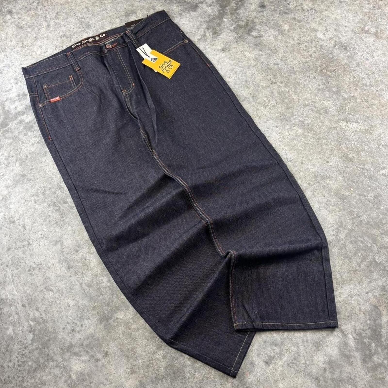 Southpole 5ive Jungle Y2K Gothic Wide Leg Alternative Jeans Size US 40 / EU 56 - 4 Thumbnail