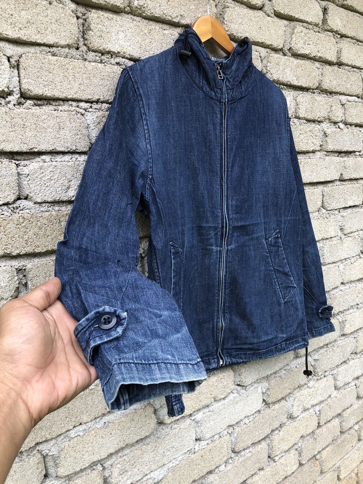 Vintage Vintage Japanese Brands Global Work Fullzipper Denim Jacket Size US L / EU 52-54 / 3 - 6 Thumbnail