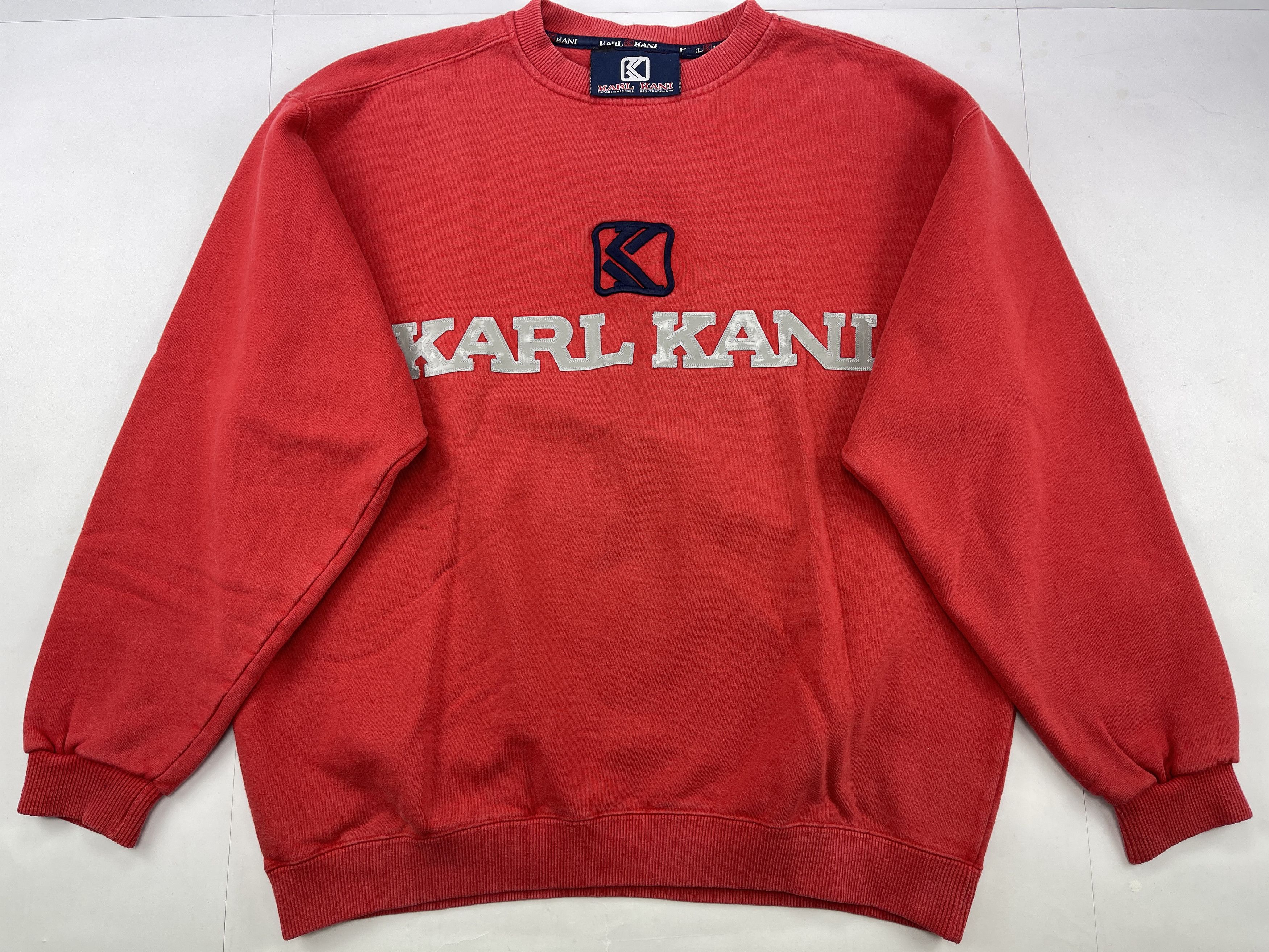 KARL KANI sweatshirt vintage 90s hip hop skater size L