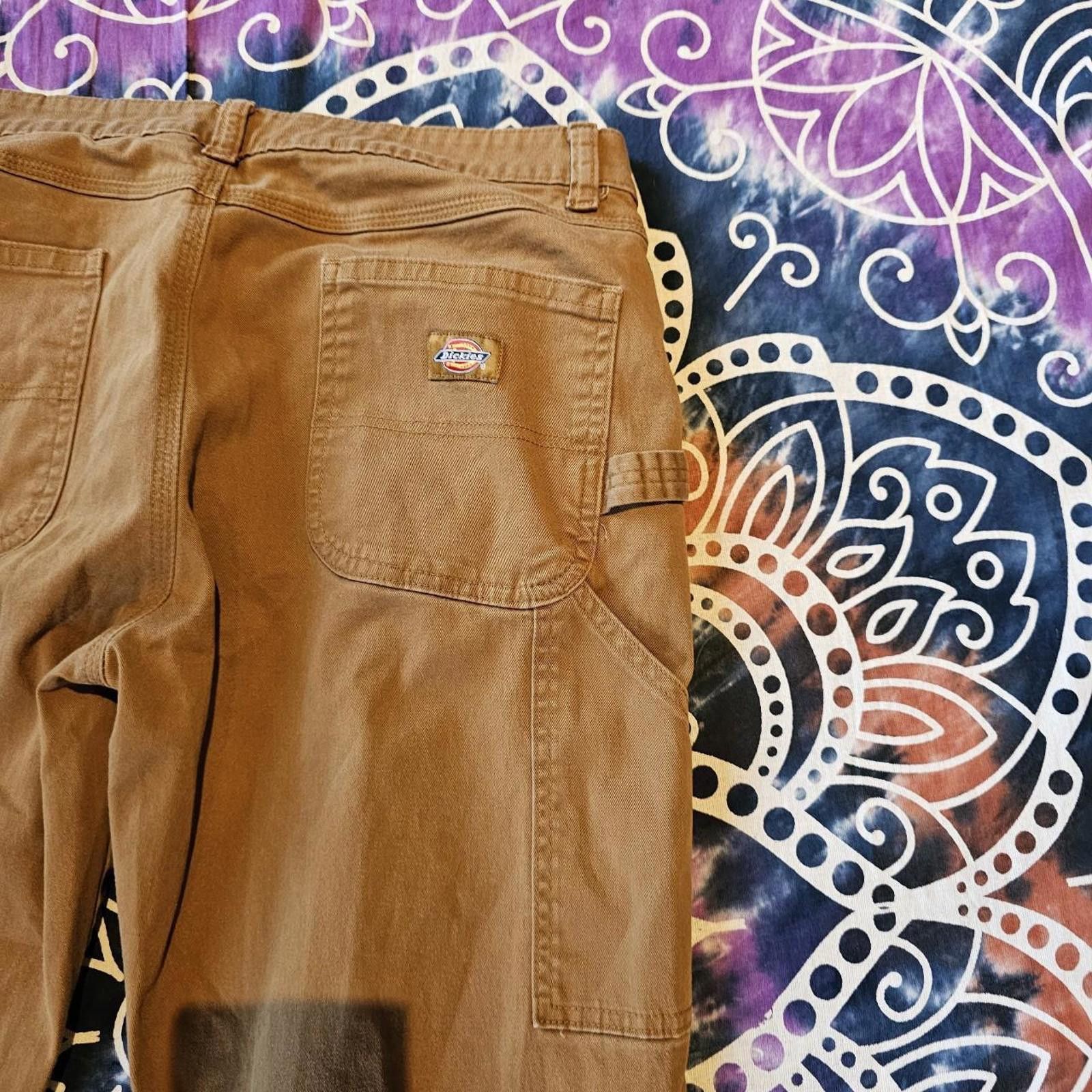 Dickies Dickies Men's Tan Carpenter Pants Size US 28 / EU 44 - 6 Thumbnail