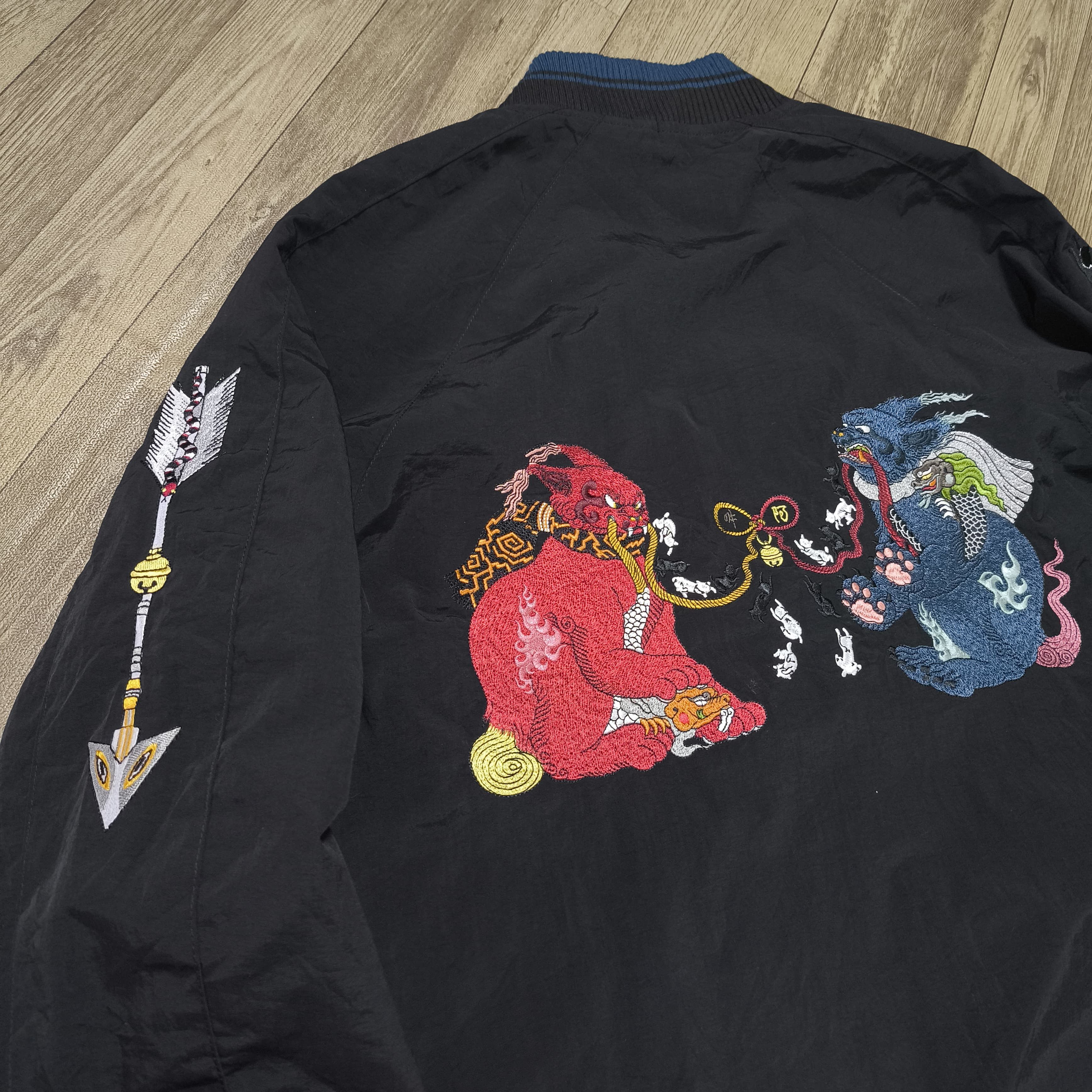 Anime Graniph Ayako Ishiguro Collaboration Blouson Jacket Sukajan Size US L / EU 52-54 / 3 - 7 Thumbnail