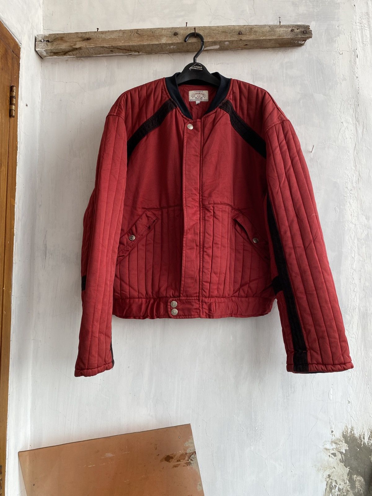 Giorgio Armani holy grail quilted list cropped cotton bombers Size US M / EU 48-50 / 2 - 1 Thumbnail