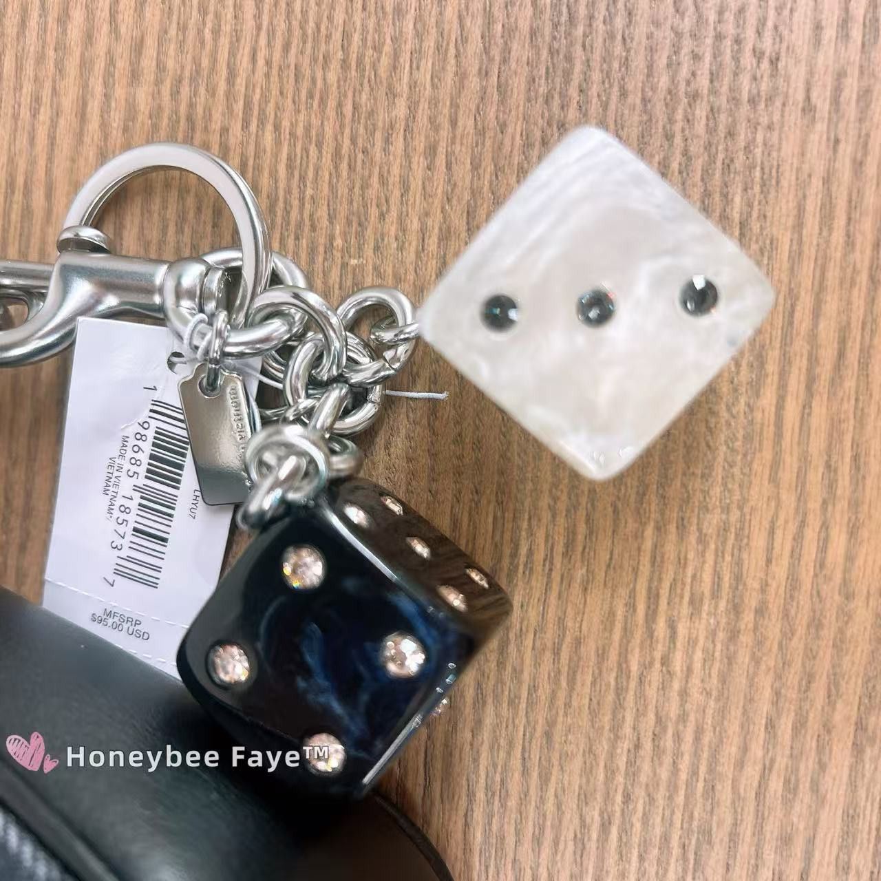 Coach NWT Coach Dice Bag Charm CEA16 Size ONE SIZE - 6 Thumbnail