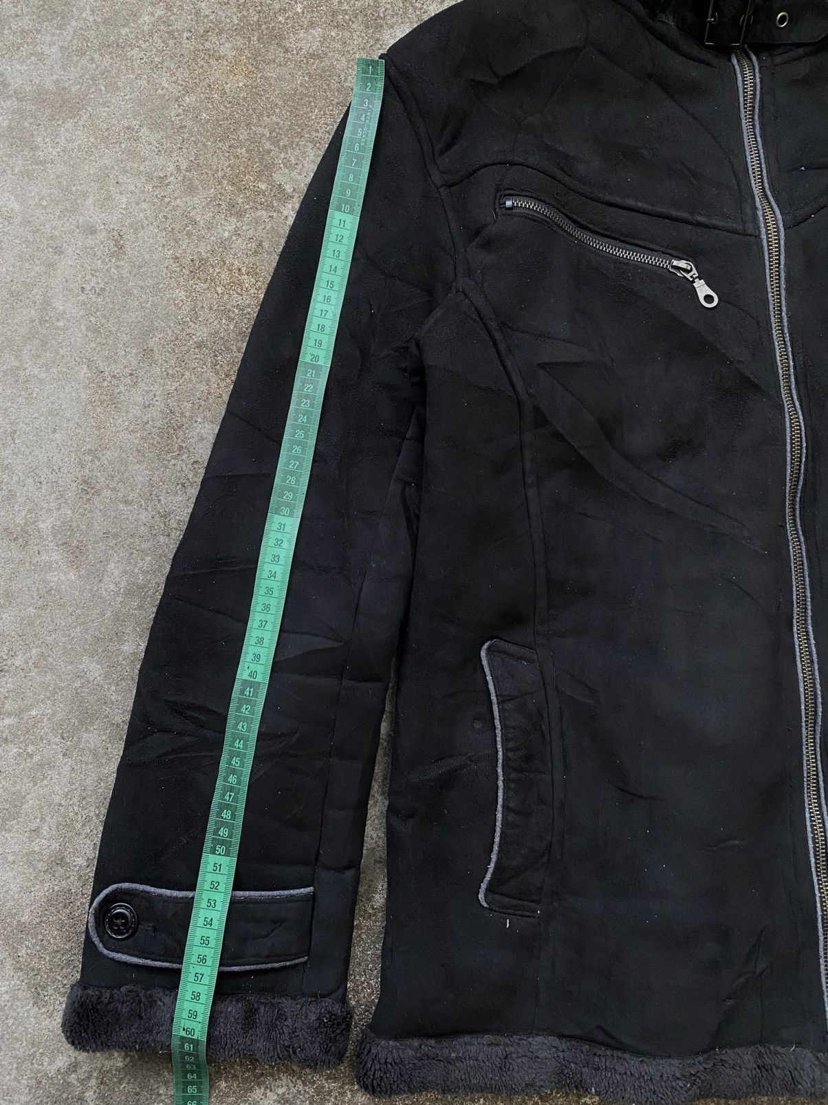 If Six Was Nine × Japanese Brand × Le Grande Bleu (L.G.B.) JAPANESE BRAND THRUXTON PUNK GOTHIC FUR JACKET Size US L / EU 52-54 / 3 - 10 Thumbnail
