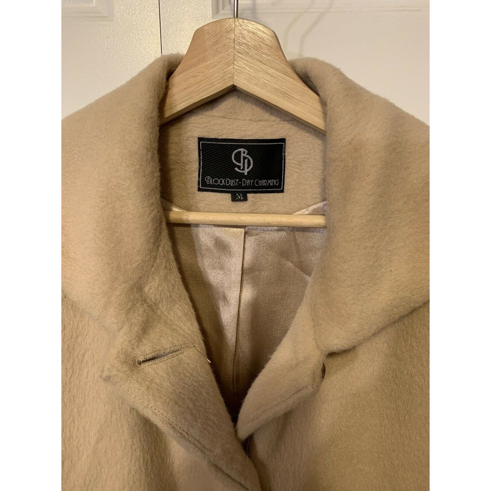 Vintage Vintage Block Dust Day Charming Jacket Button Coat Sz M Beig Size M / US 6-8 / IT 42-44 - 2 Thumbnail