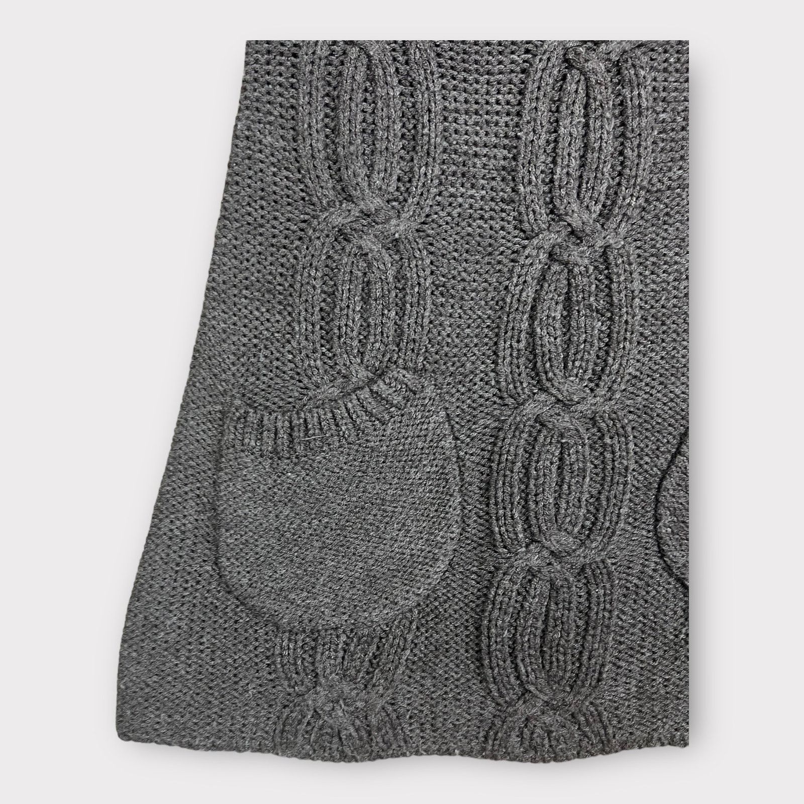 Nordstrom Glimmer By J.J. Basic | Vintage Y2K Cable Knit Sweater Dress Size S / US 4 / IT 40 - 7 Thumbnail