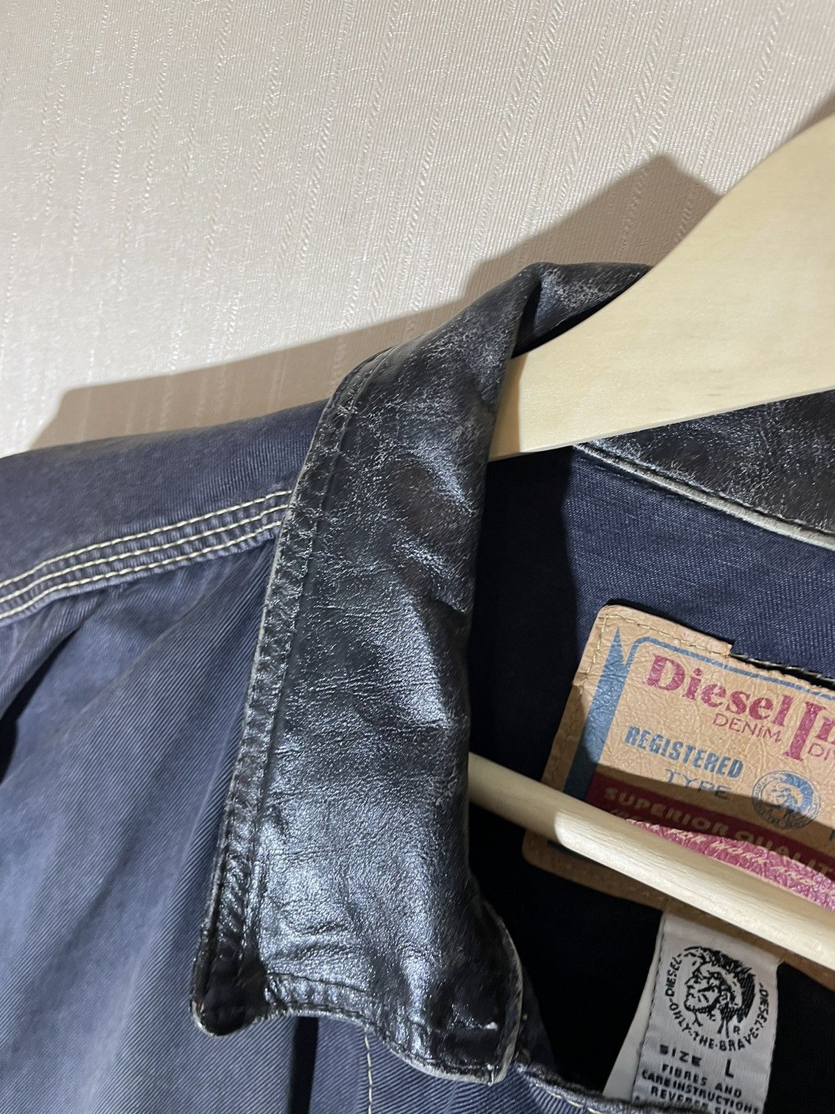 Diesel × Vintage Diesel vintage y2k jacket 00s Size US L / EU 52-54 / 3 - 7 Thumbnail