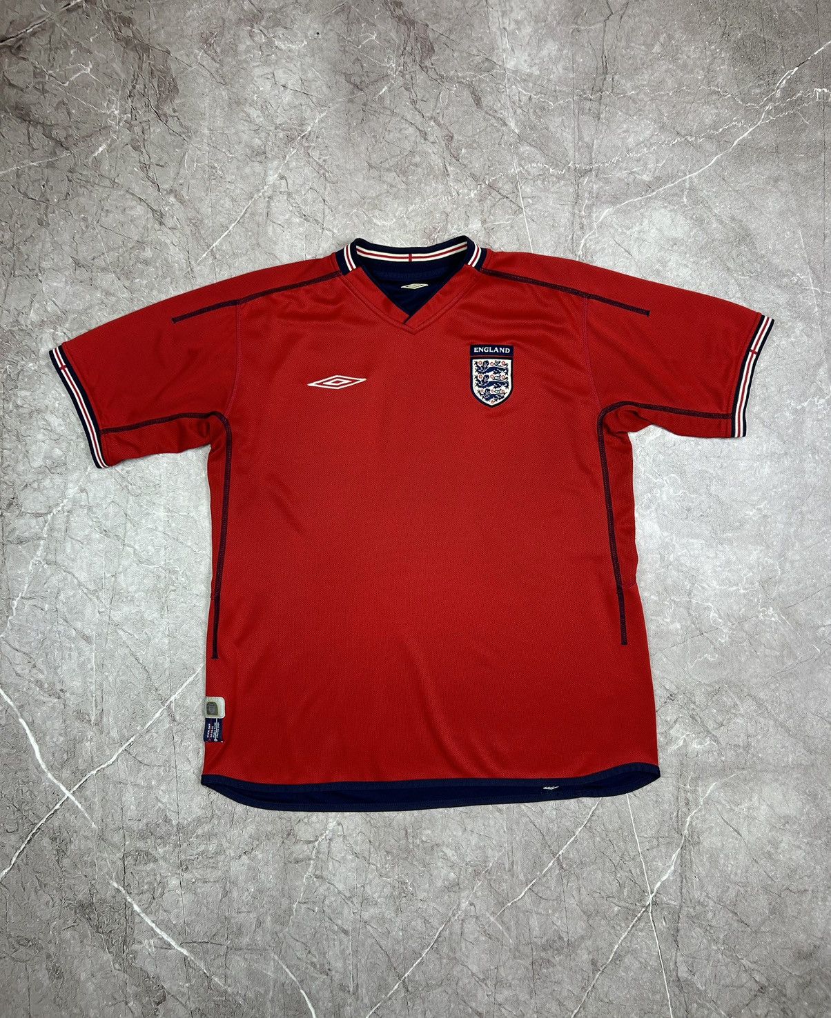 Umbro × Vintage Vintage Umbro England 2004 reversible soccer jersey Size US L / EU 52-54 / 3 - 2 Thumbnail