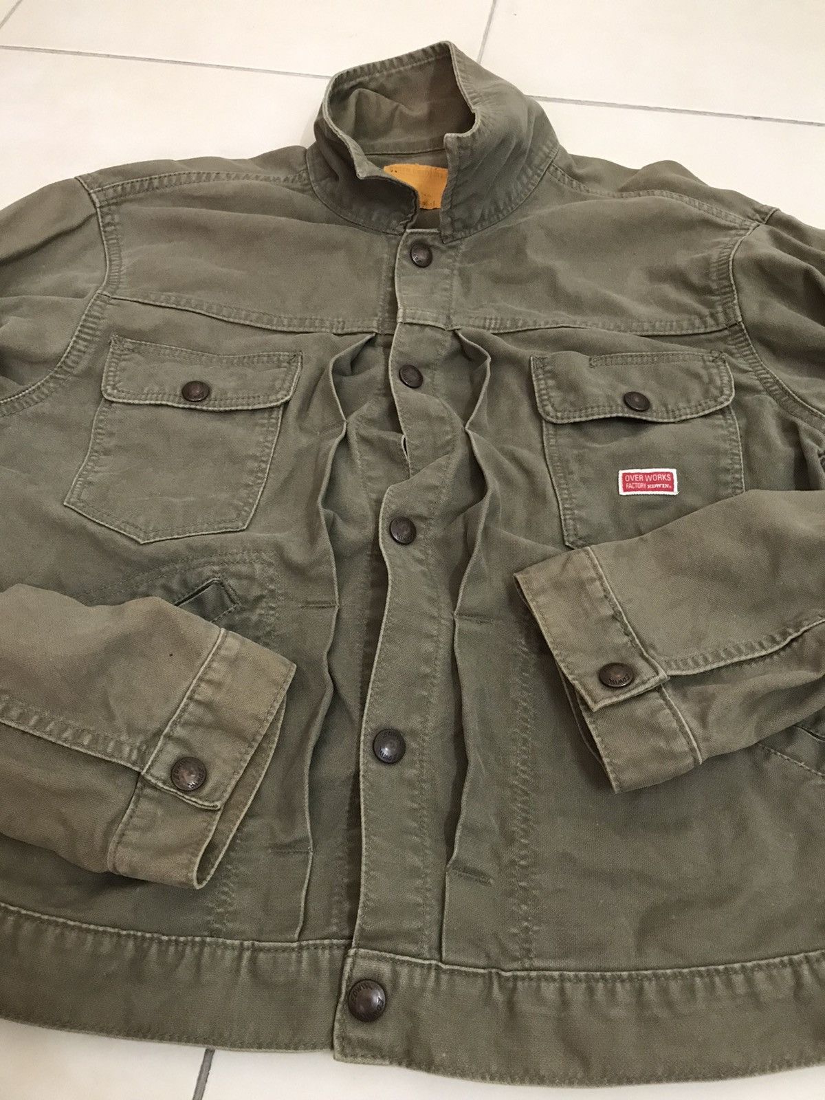 Edwin × Vintage Edwin Jacket Over Worker Factory Jacket Size US S / EU 44-46 / 1 - 8 Thumbnail