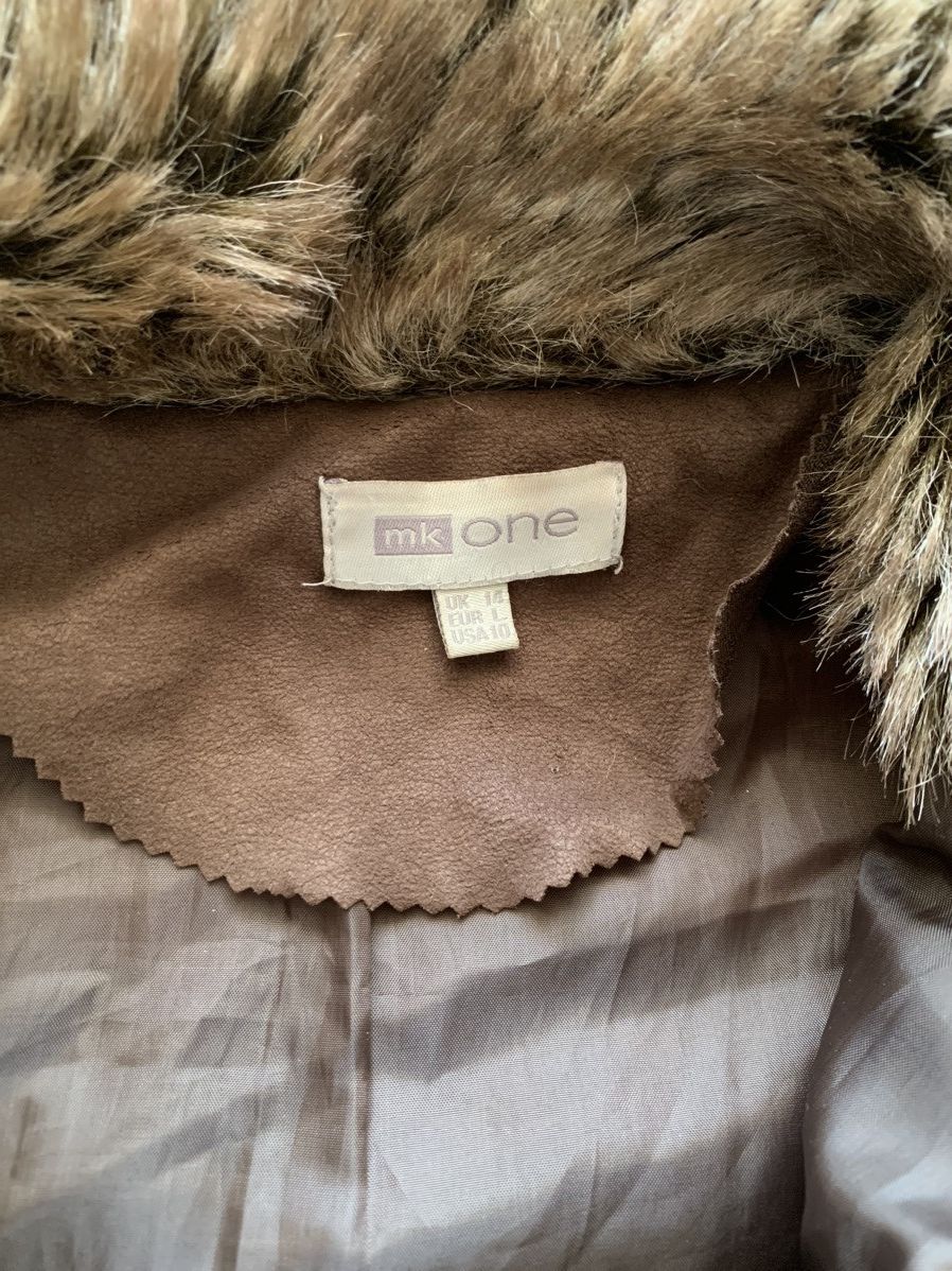 Hysteric Glamour × Japanese Brand × Le Grande Bleu (L.G.B.) Fuzzy MK One wmns Y2K Fur jacket ifsixwasnine LGB styled Size US M / EU 48-50 / 2 - 9 Thumbnail