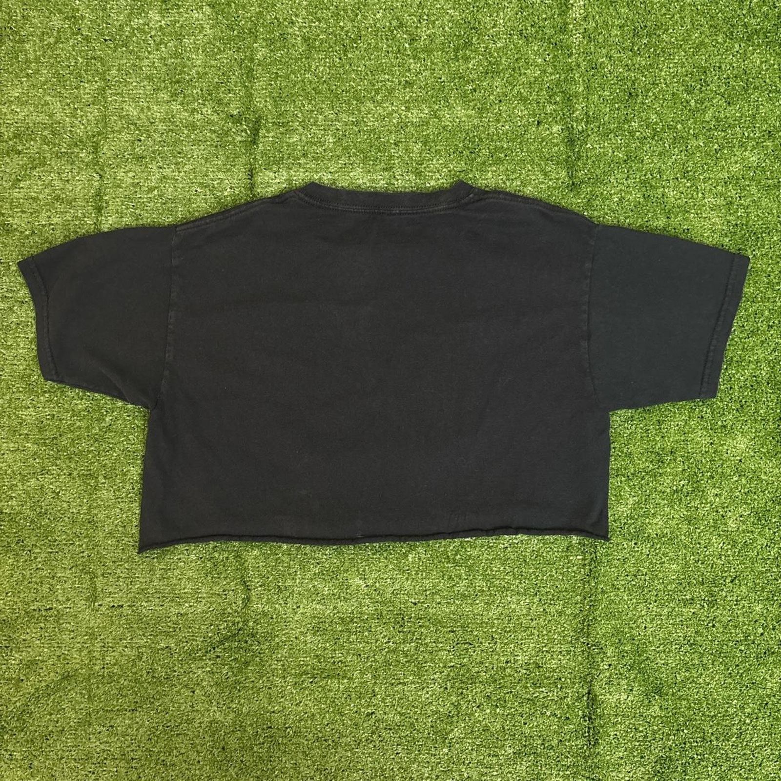 Other Black Cropped North Texas Graphic Crop Top Tee Size M / US 6-8 / IT 42-44 - 2 Thumbnail