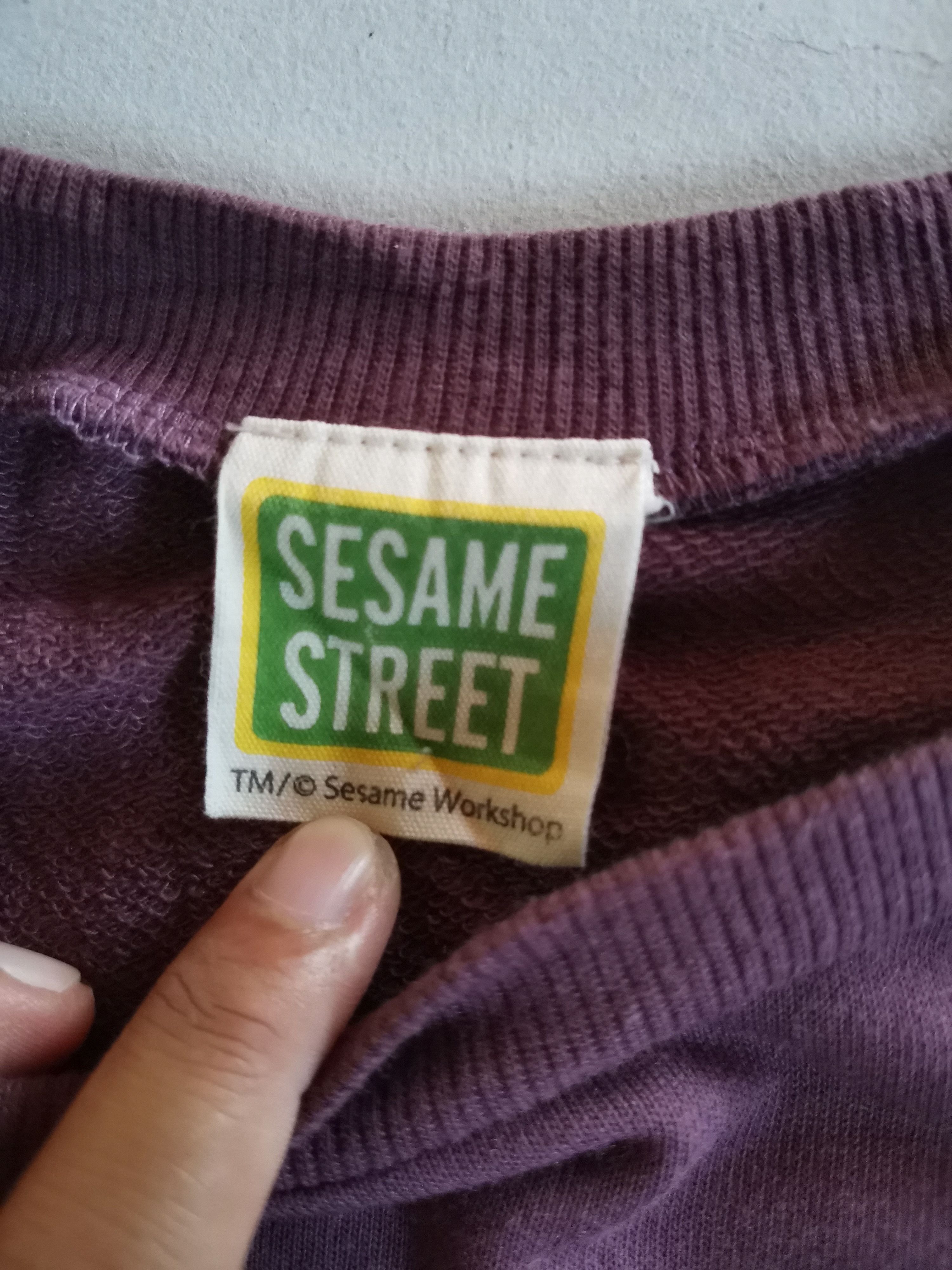 Designer × Other Vintage Sesame Street Sweatshirt Size US M / EU 48-50 / 2 - 3 Thumbnail