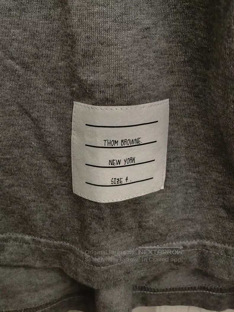 Thom Browne Thom Browne Short-sleeve T-shirt Size US XL / EU 56 / 4 - 2 Thumbnail