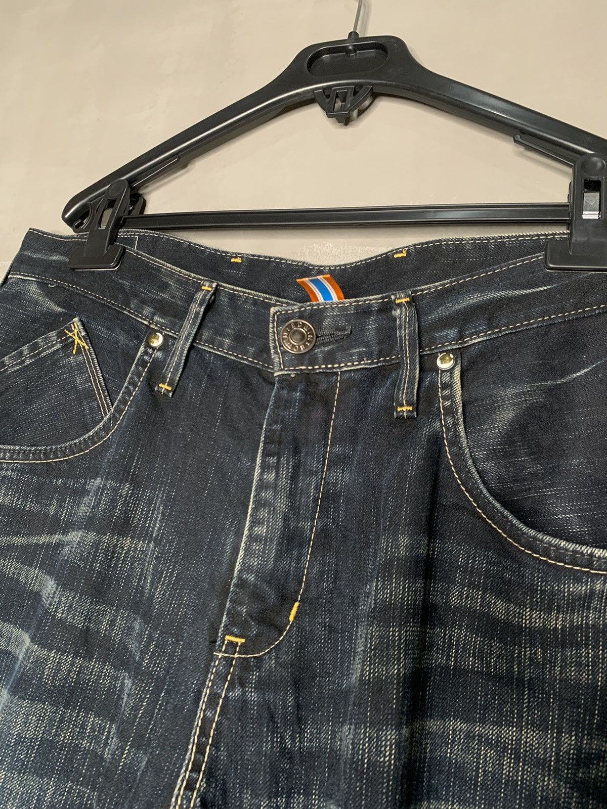 Edwin Vintage Edwin XV Function Buckleback Baggy Denim Jeans Size US 34 / EU 50 - 4 Thumbnail