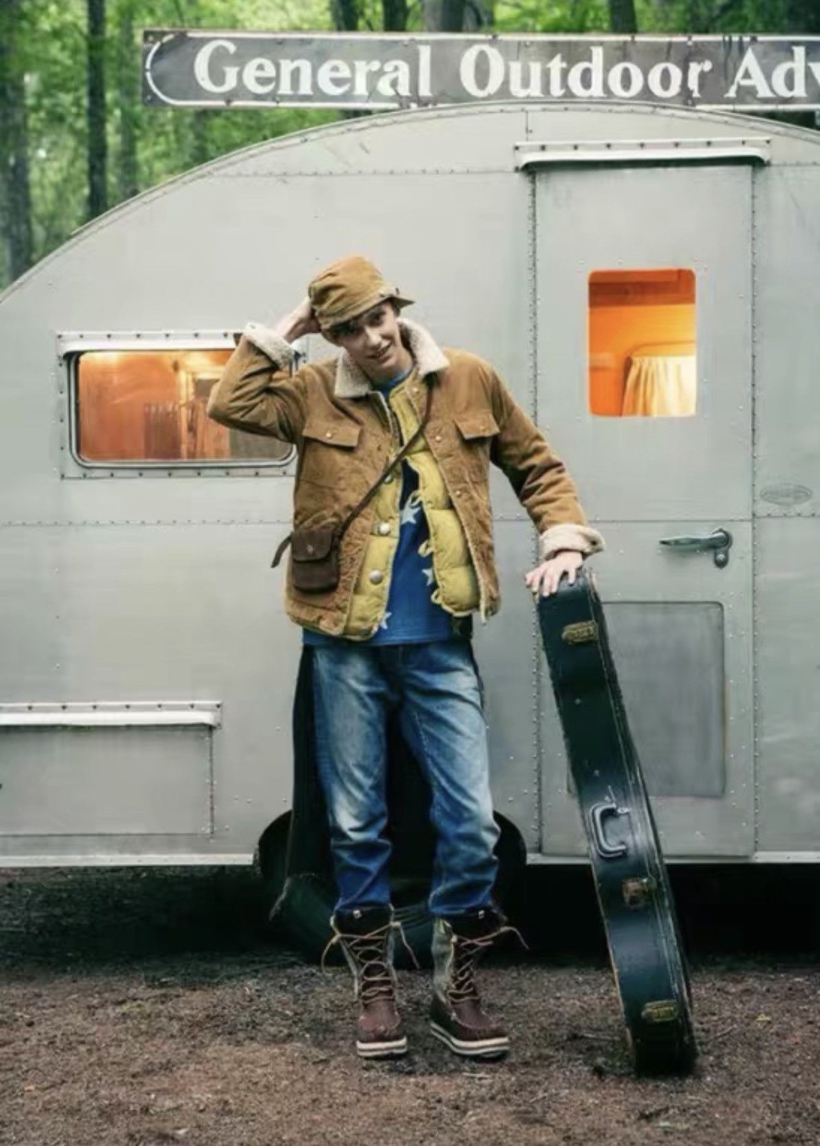 Visvim VISVIM CARAVAN JKT SLUB 14AW, corduroy shearling jacket, Size US S / EU 44-46 / 1 - 6 Thumbnail