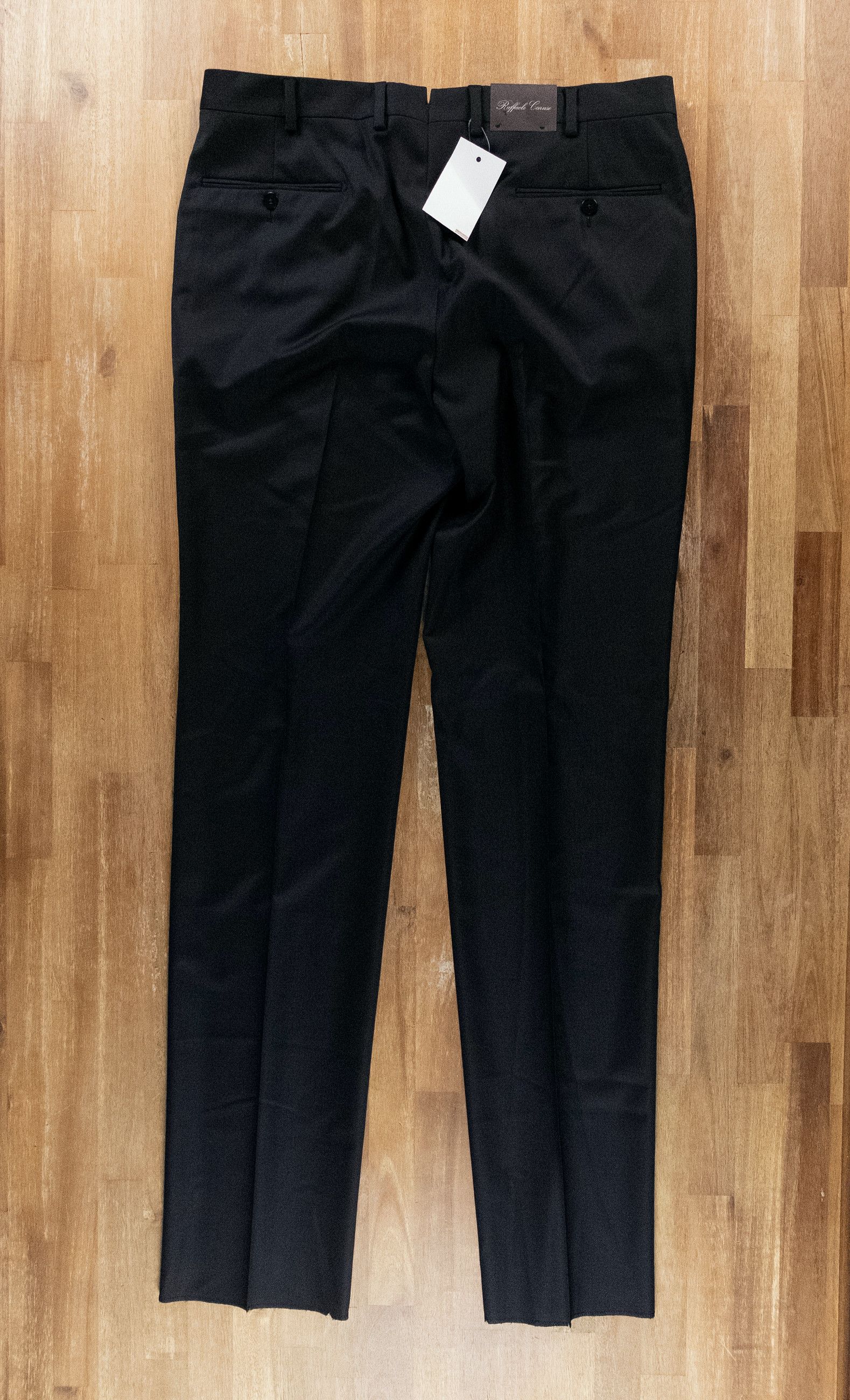 Caruso CARUSO navy blue wool dress pants trousers 34 / 50 Size US 34 / EU 50 - 7 Thumbnail