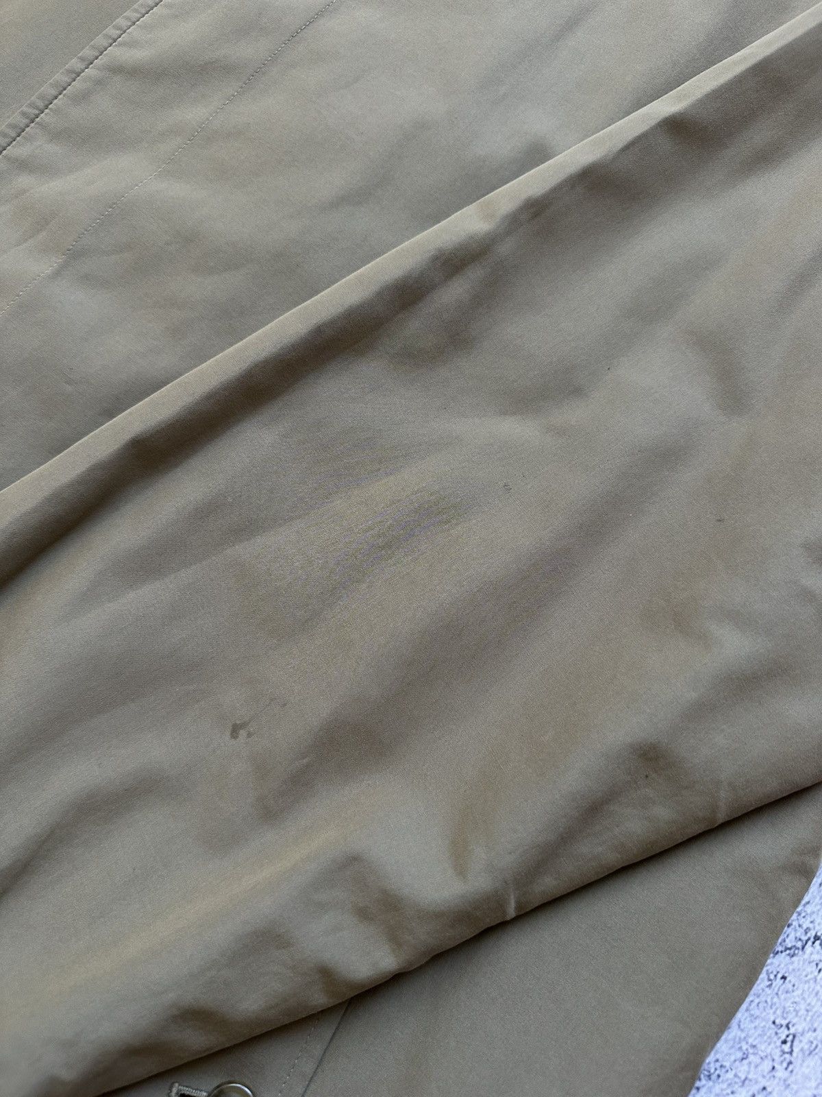 Burberry Vintage 70-80s Burberrys Beige Cotton Coat Japanese Style Size US M / EU 48-50 / 2 - 11 Thumbnail