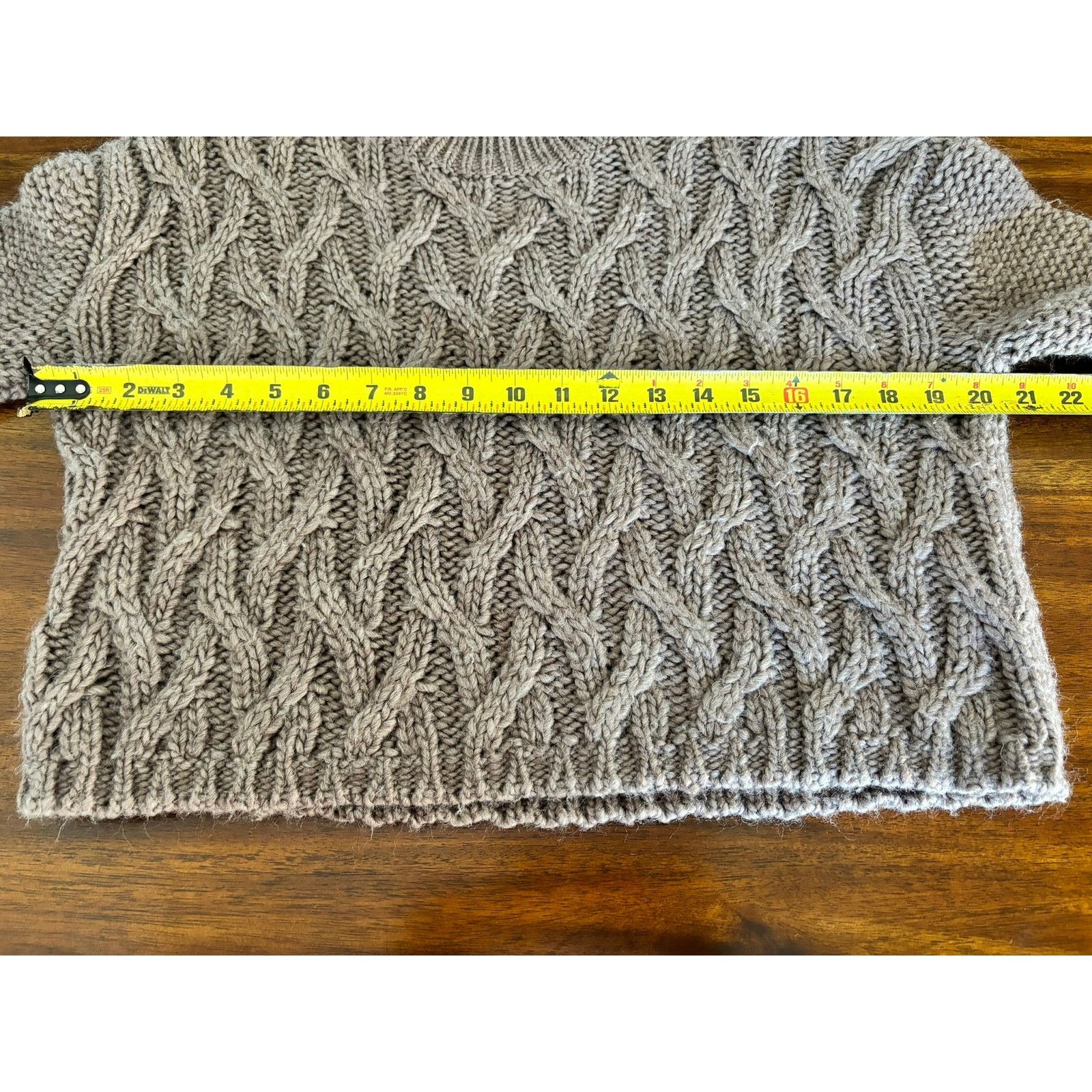 Tibi Tibi Acrylic Wool Blend Cropped Sweater Size Small Size S / US 4 / IT 40 - 3 Thumbnail
