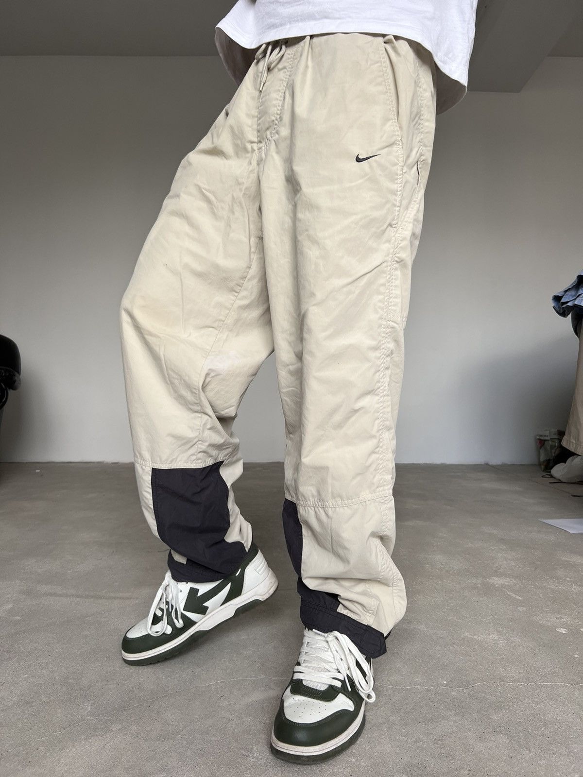 Nike × Vintage Vintage Nike Track Pants Baggy Size US 34 / EU 50 - 3 Thumbnail