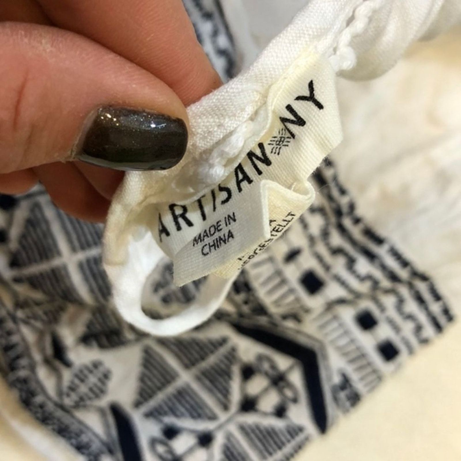 Other Artisan NY Embroidered White Linen Tank Top | Sz S Size S / US 4 / IT 40 - 6 Thumbnail