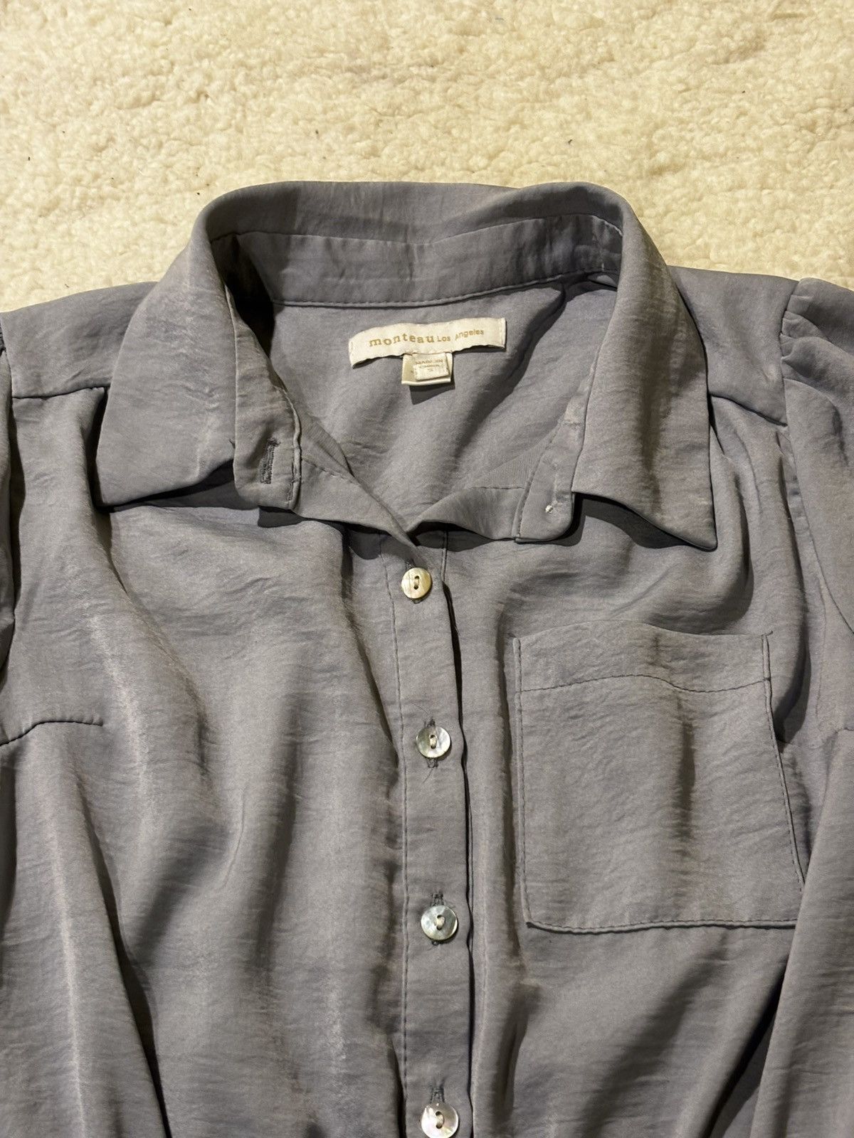 Other Gray blouse1545 Size XS / US 0-2 / IT 36-38 - 2 Thumbnail