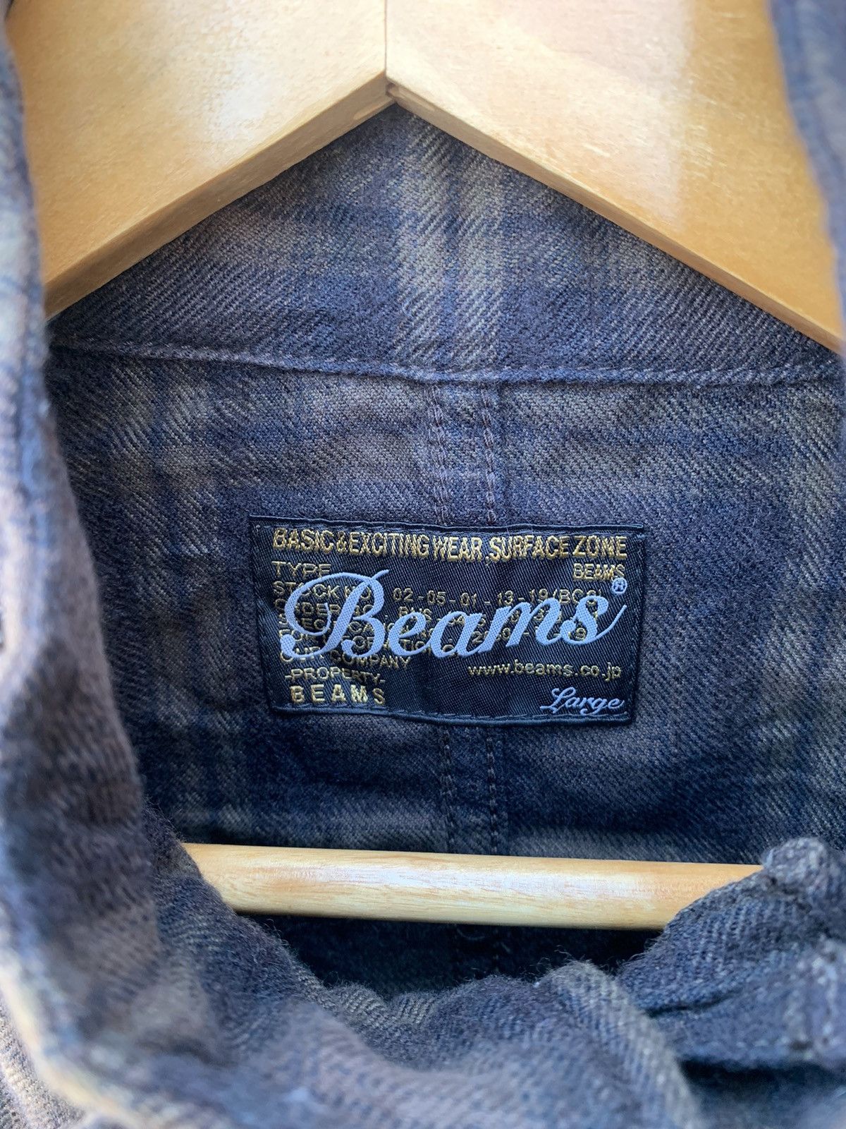 Beams Plus × Japanese Brand 🔥Steals🔥 Beams Flannel Jacket Size US L / EU 52-54 / 3 - 5 Thumbnail