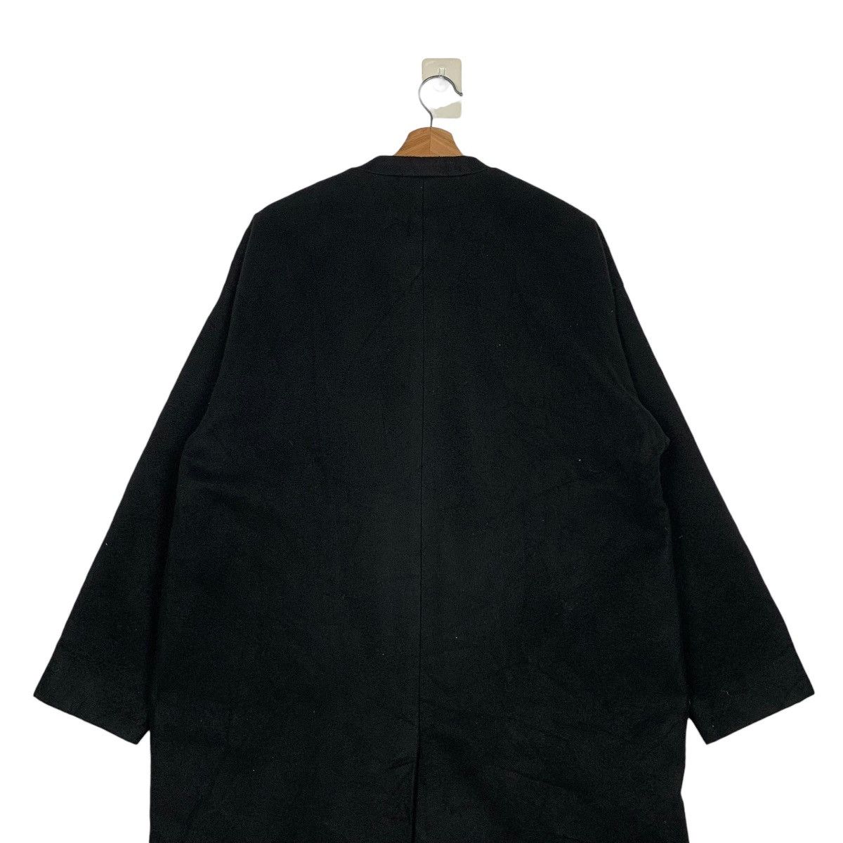 JUN MEN Jun Red Black Overcoat Size US L / EU 52-54 / 3 - 9 Thumbnail