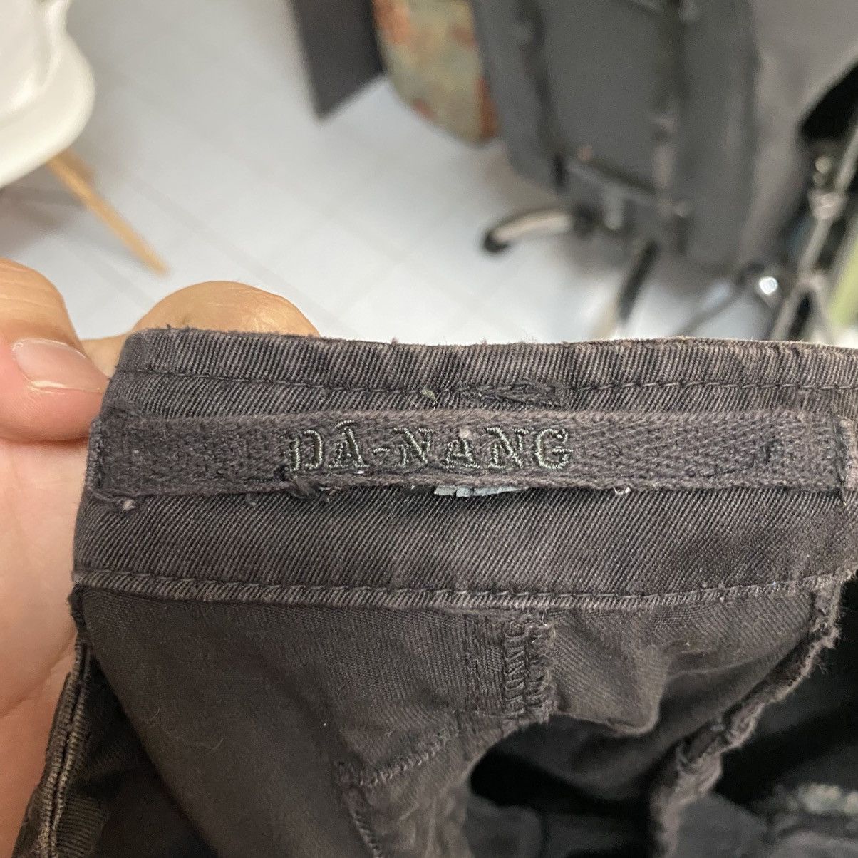 Japanese Brand DL Da Nang Dark Blue Cargo Multipocket Pants #C1206 Size US 30 / EU 46 - 23 Thumbnail