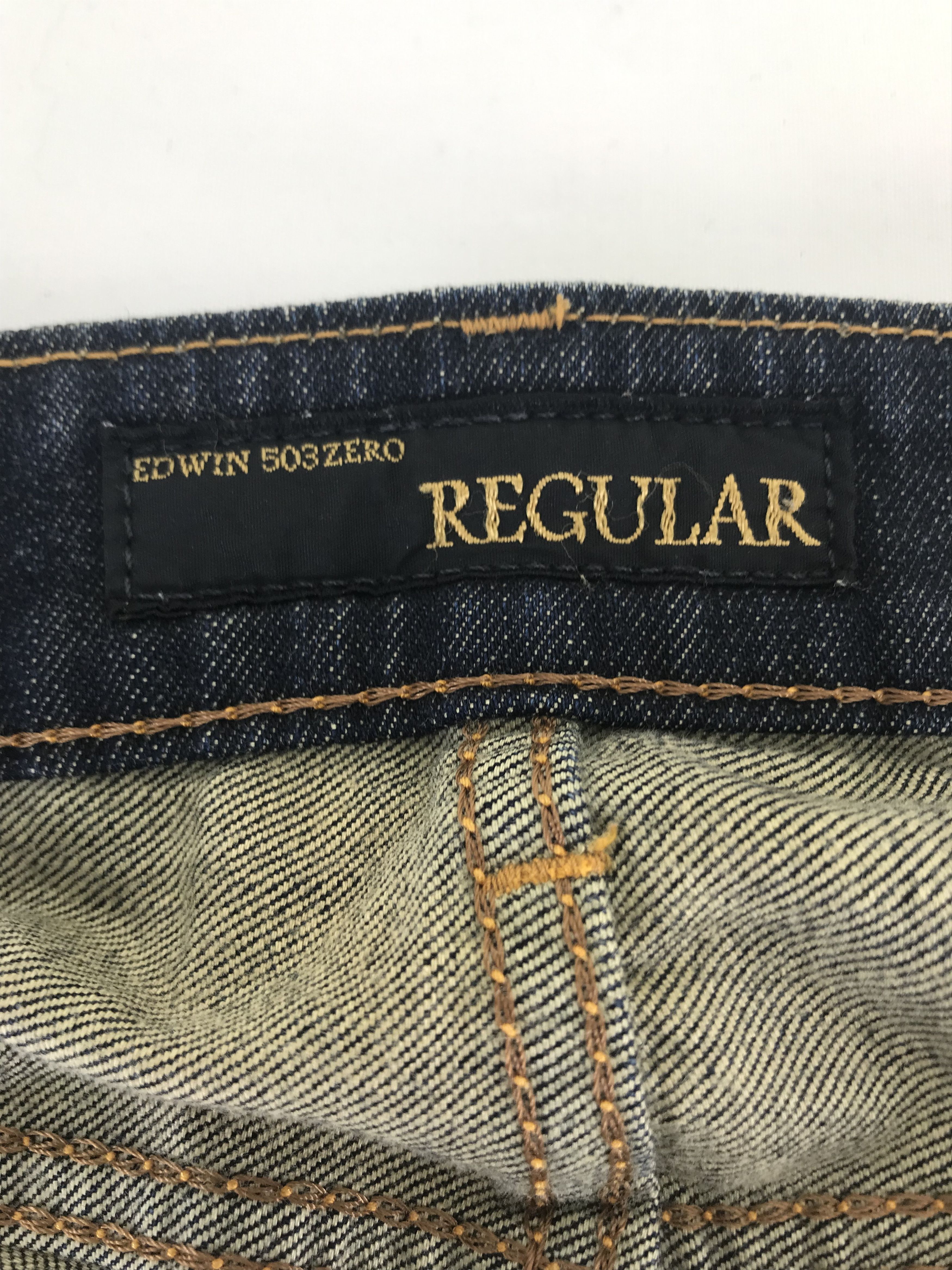 Edwin Vintage Edwin 503 Japanese Blue Jeans Size US 33 - 10 Thumbnail