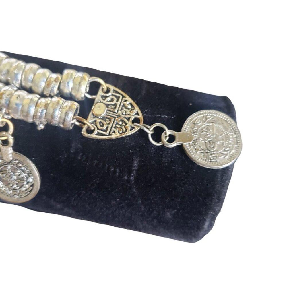 Designer Bohemian Vintage Silver Plated Bracelet Size ONE SIZE - 7 Thumbnail