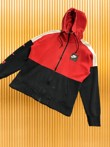 Nike Vintage Nike Hoodie ZIP Up Sweater Track Top Size US M / EU 48-50 / 2 - 1 Thumbnail