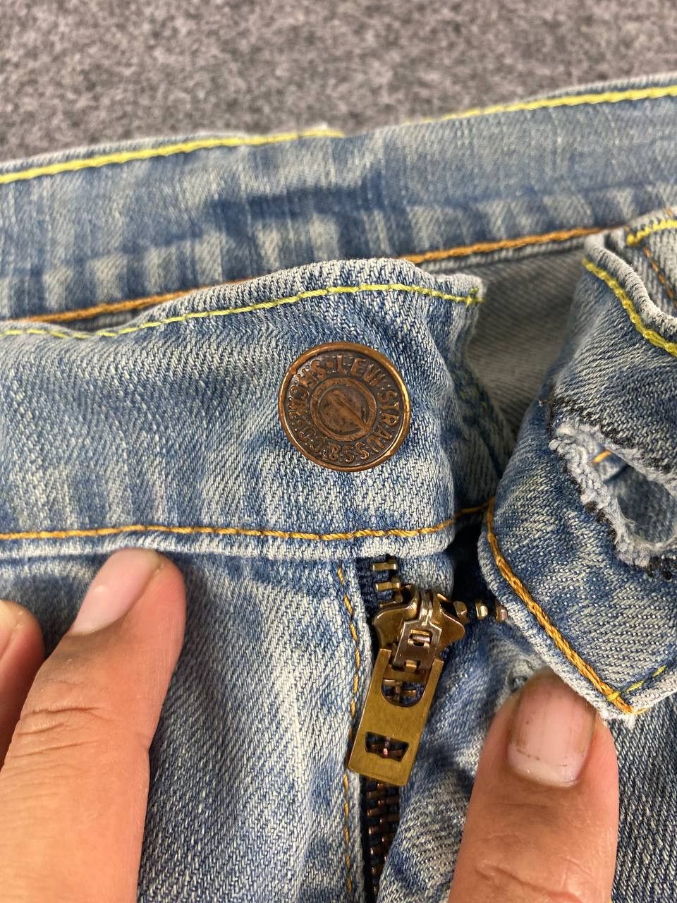 Levi's levis 511 slim distressed denim nice design Size US 36 / EU 52 - 13 Thumbnail