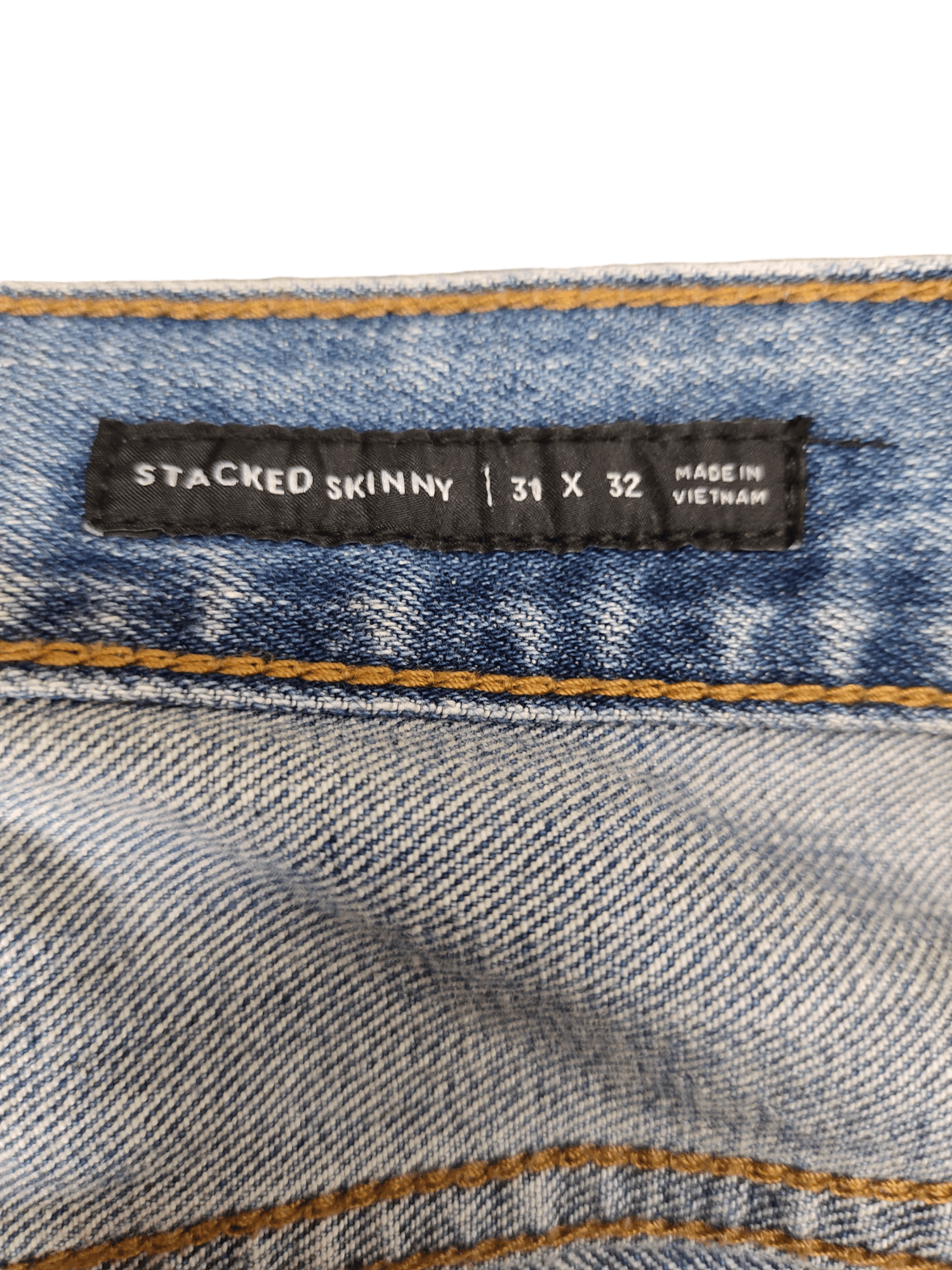 Pacsun Pacsun Stacked Skinny Denim Pants Comfort Stretch Size US 31 - 13 Thumbnail