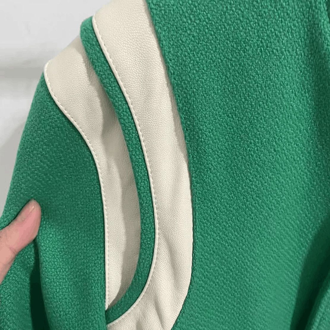 Saint Laurent Paris Sz 42 Saint Laurent Paris 17SS Green Teddy Jacket Size US XS / EU 42 / 0 - 3 Thumbnail