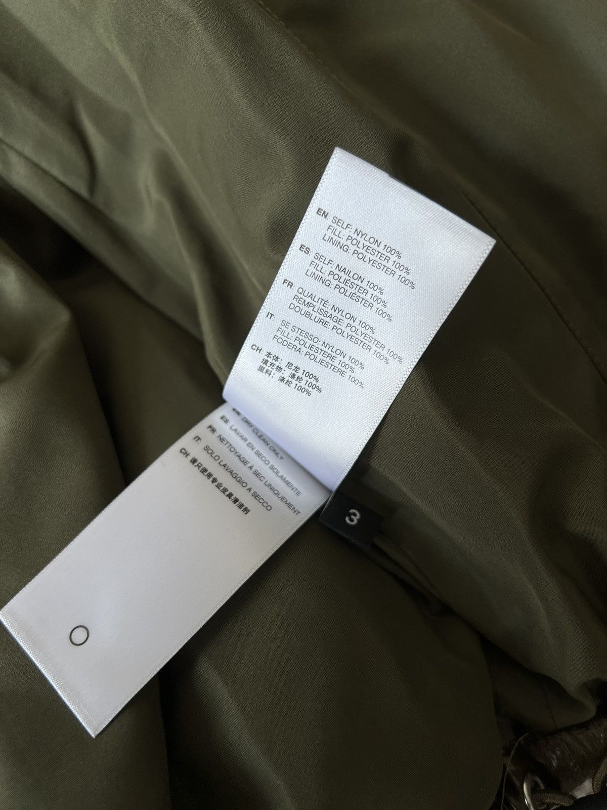 John Elliott Pico Quilted Nylon Lightweight Puffer Jacket - Olive Brown Size US L / EU 52-54 / 3 - 8 Thumbnail