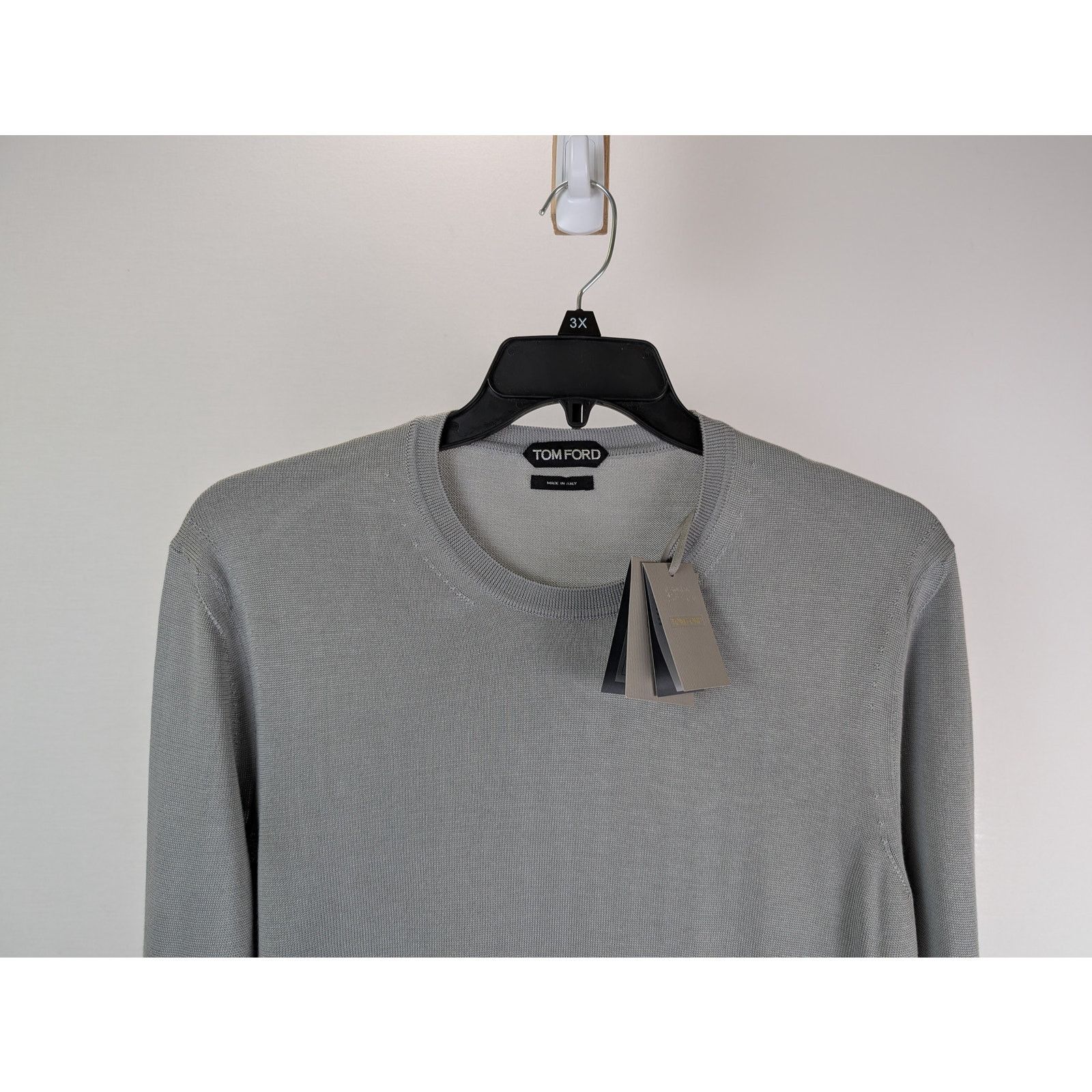 Tom Ford o1rshd1 Knitwear Sweatshirt Sweater in Grey Size US M / EU 48-50 / 2 - 3 Thumbnail