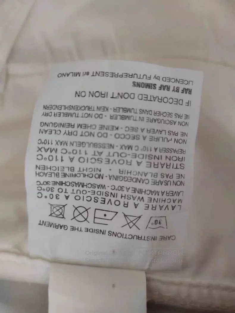 Raf Simons Raf Simons 06-07 Zip Jacket. Size US M / EU 48-50 / 2 - 3 Thumbnail